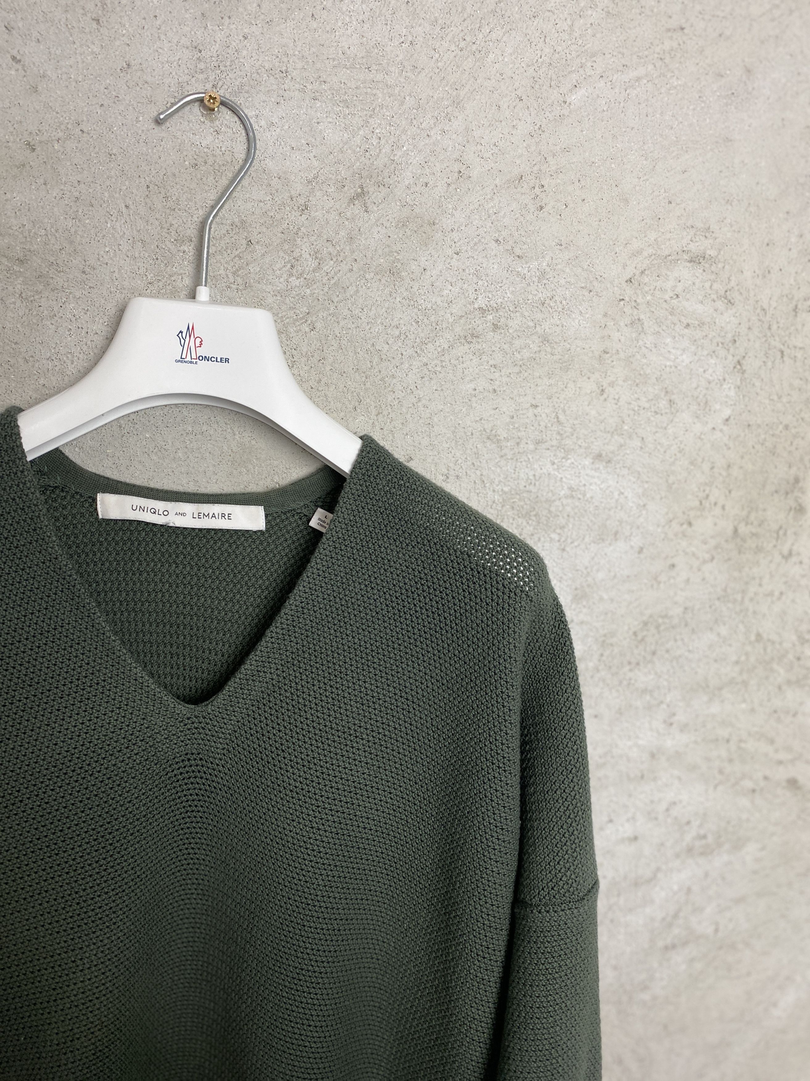 Lemaire × Uniqlo Uniqlo x Lemaire knitwear dress sweater tunic Size L / US 10 / IT 46 - 2 Thumbnail