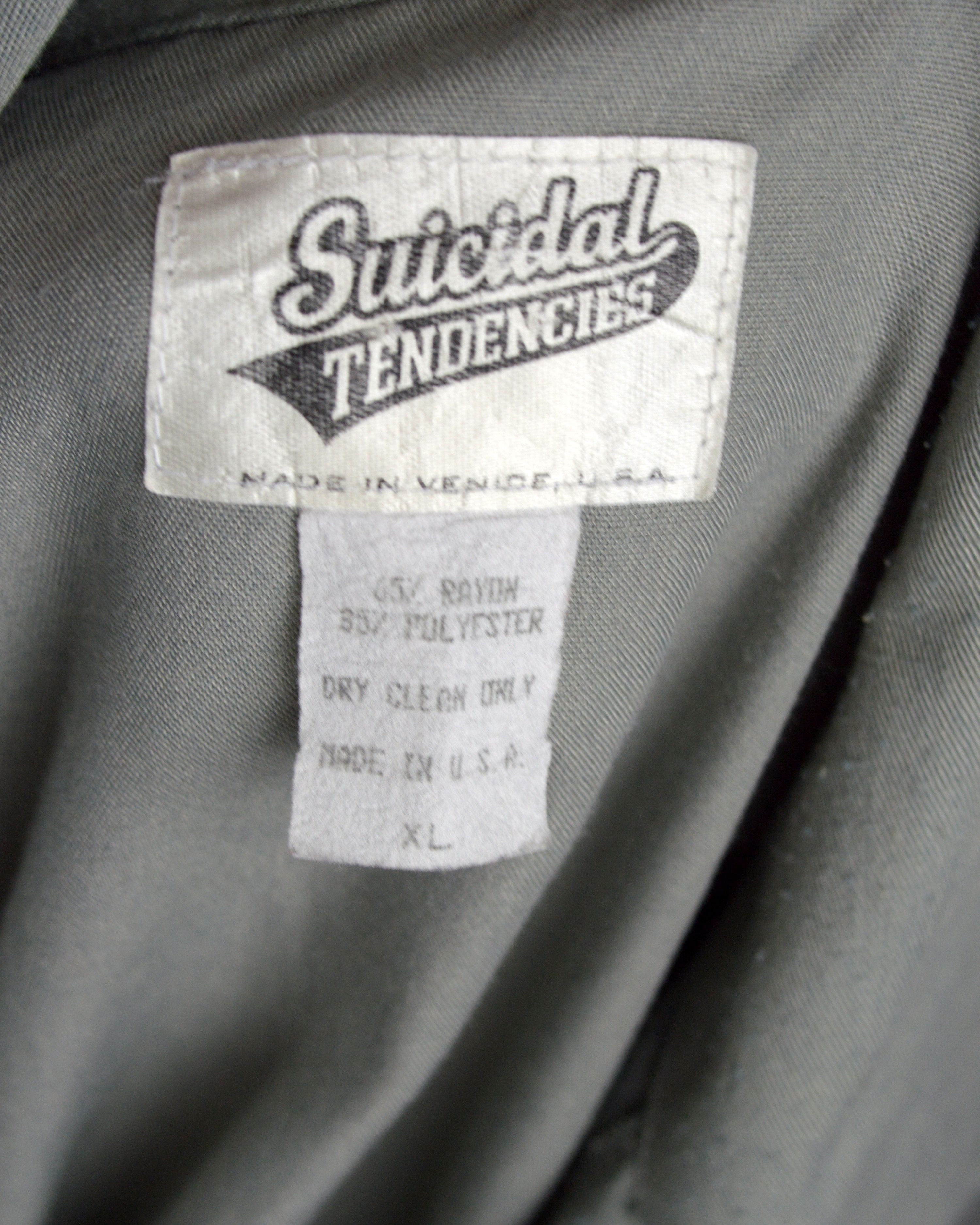 Vintage Vintage Suicidal Tendencies 90s work shirt Size US XL / EU 56 / 4 - 3 Thumbnail