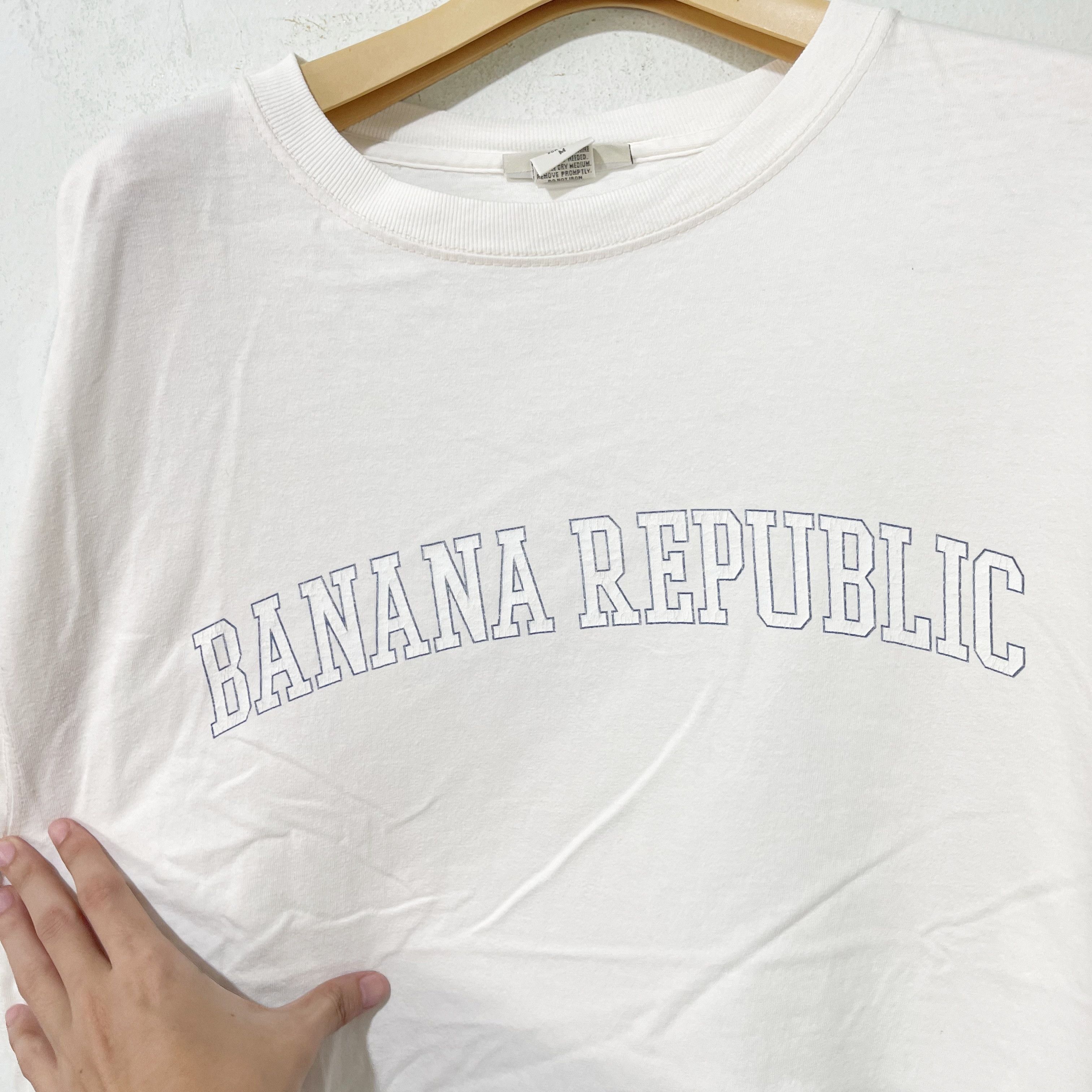 Banana Republic Vintage 00s Banana Republic T-Shirt Size US XL / EU 56 / 4 - 2 Thumbnail