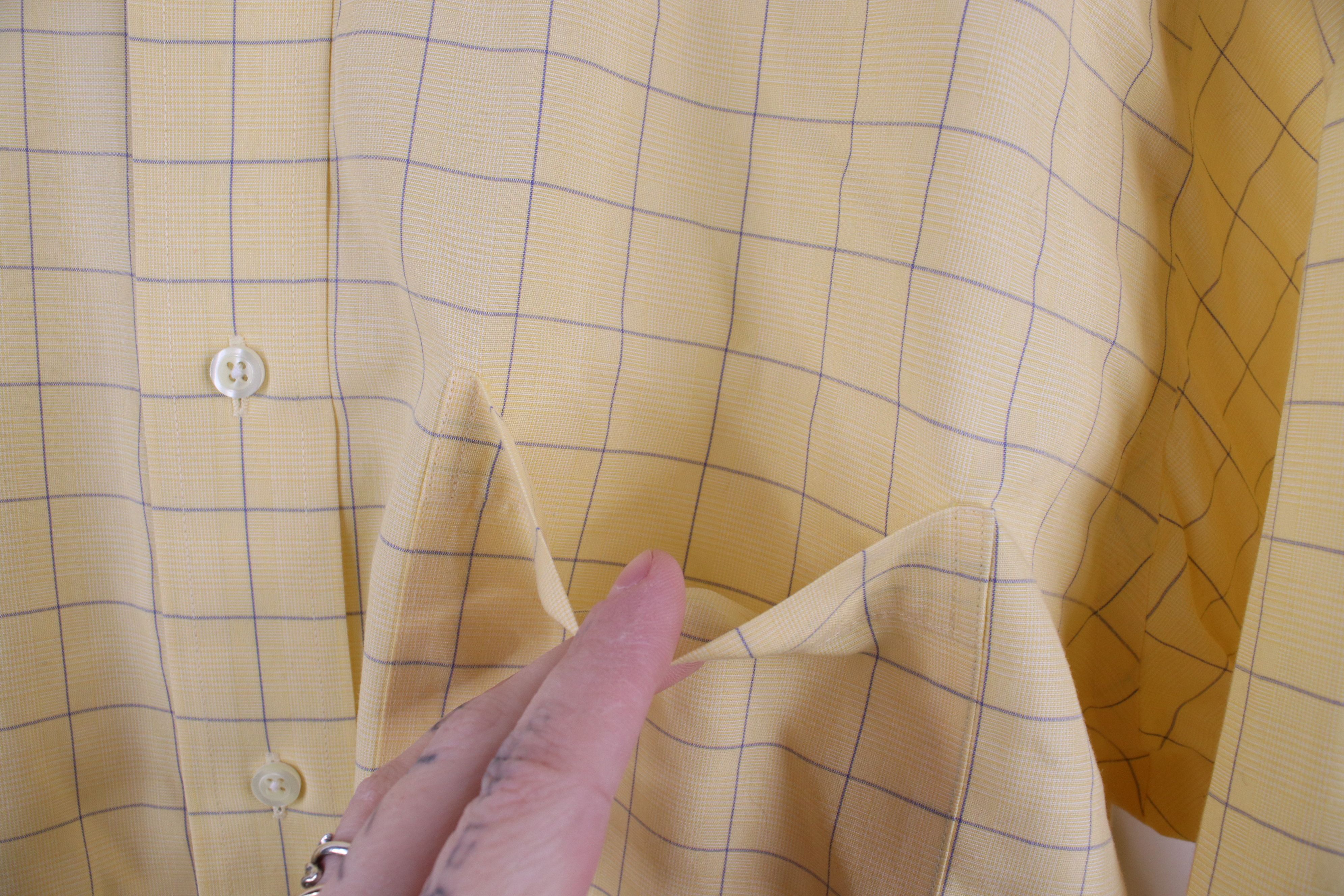 Brooks Brothers × Vintage Vintage Brooks Brothers Cotton Button Down Shirt OCBD Plaid Size US M / EU 48-50 / 2 - 4 Thumbnail