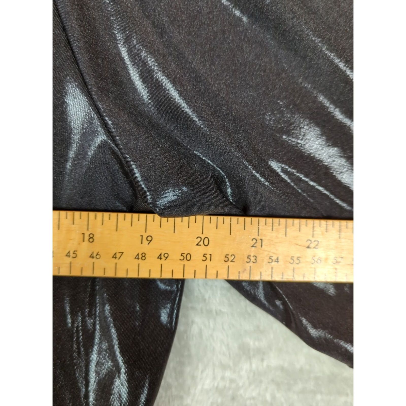 Torrid Torrid Blouse 3X V-Neck Surplice Peplum Top Flutter Sleeve Black Solid Knit Polyester Spandex Holiday Party Womens Size XXL / US 16-18 / IT 52-54 - 5 Thumbnail