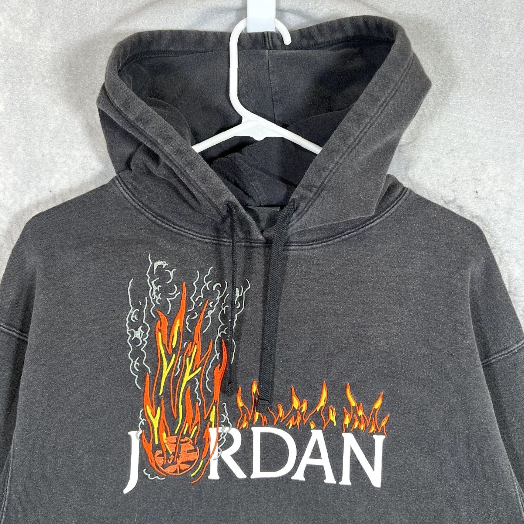 Jordan Brand Nike Jordan Hoodie Adult Medium Black Cactus Jack Travis Scott Embroidered Logo Mens Size US M / EU 48-50 / 2 - 5 Thumbnail