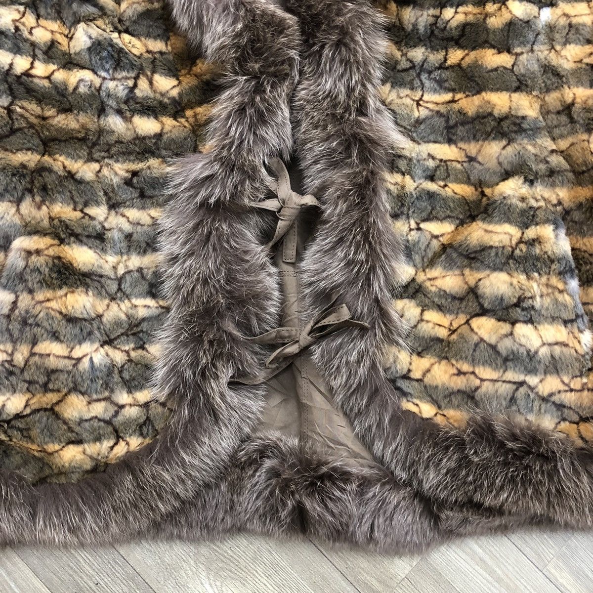 Pierre Balmain Vintage Pierre Balmain Paris Leopard Reversible Fur Jacket Size US XL / EU 56 / 4 - 6 Thumbnail