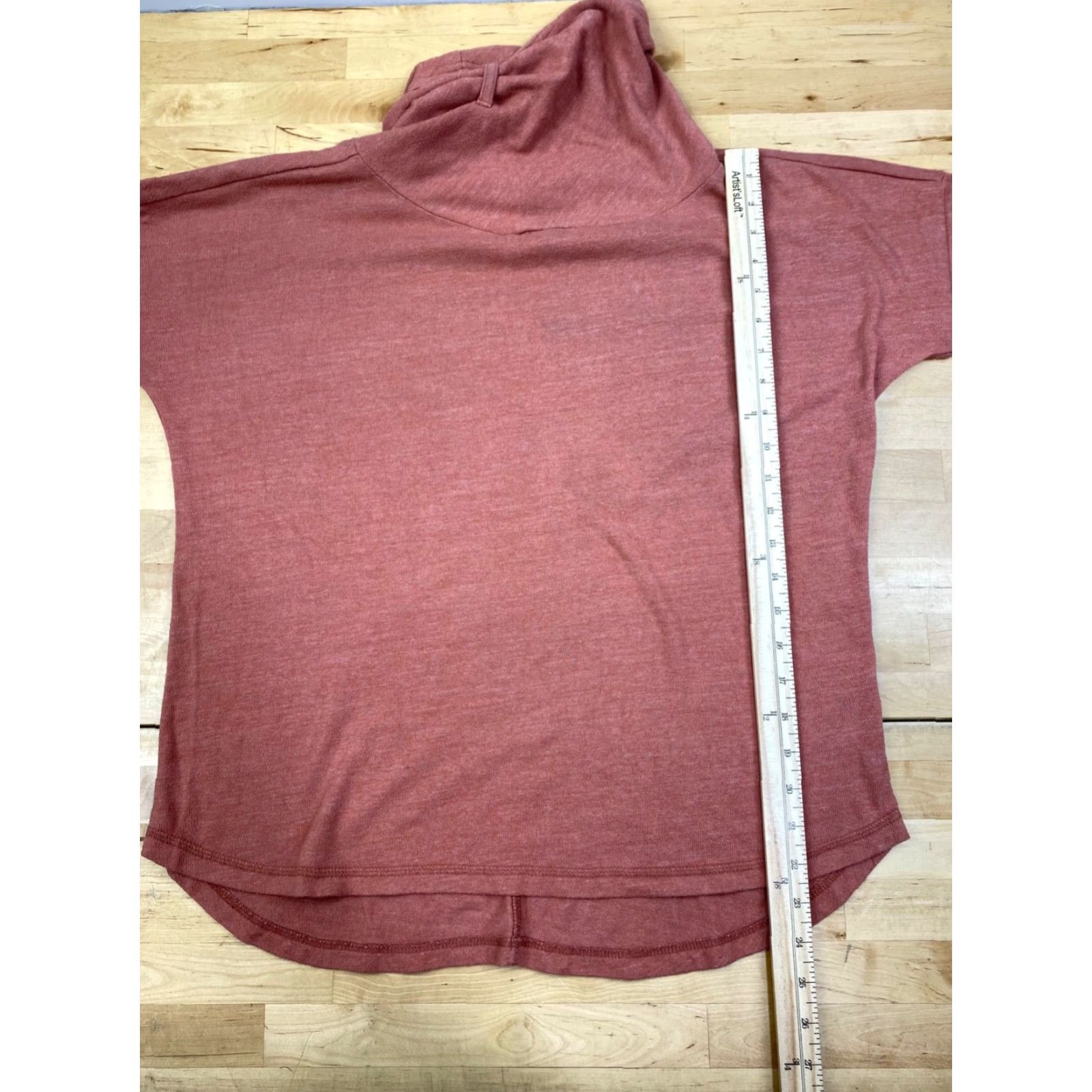 Prana prAna Sweatshirt Womens M Orange High Neck Casual Long Sleeve Size M / US 6-8 / IT 42-44 - 4 Thumbnail