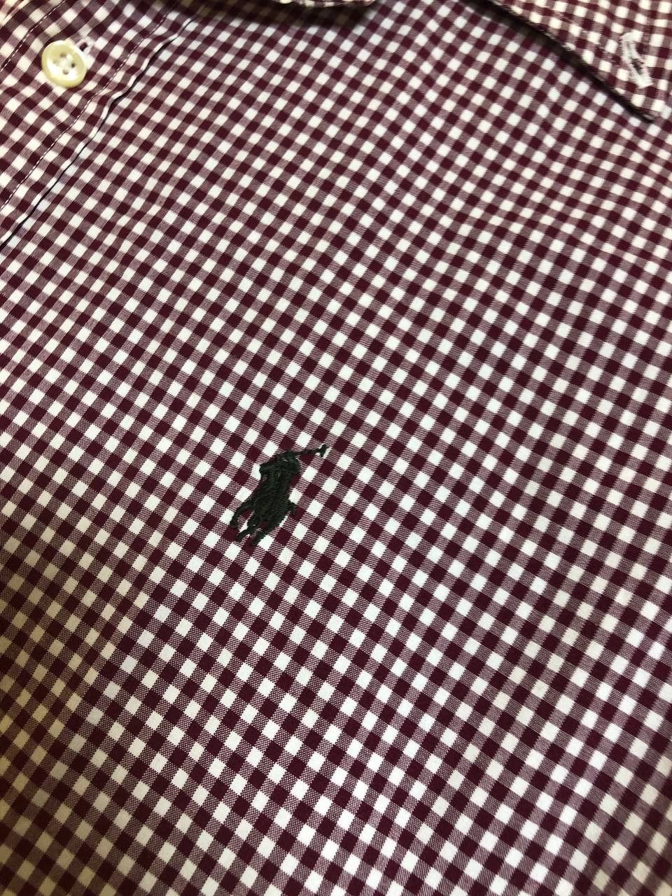 Polo Ralph Lauren Ralph Lauren Custom Fit button-down shirt in a and white Size US M / EU 48-50 / 2 - 7 Thumbnail