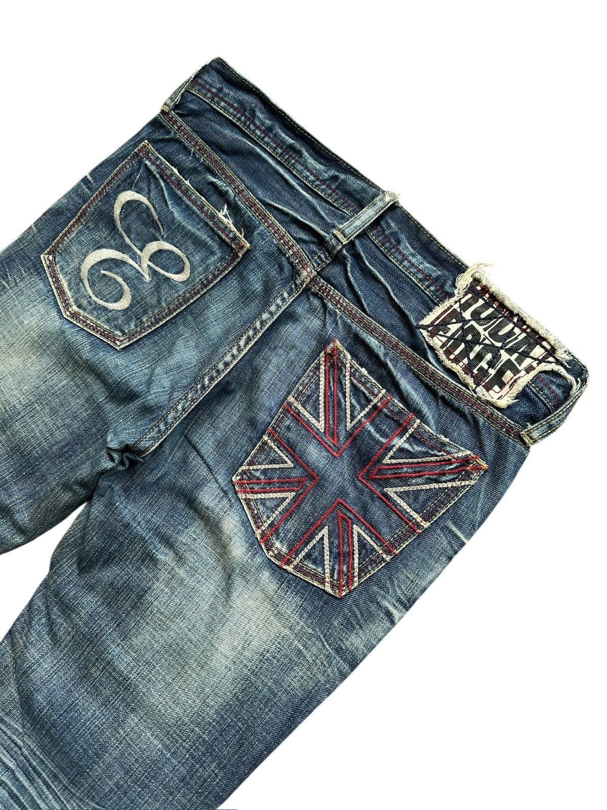 5351 POUR LES HOMMES SS2009 Edge Rupert ''Rockstar Edge '' distressed boro denim Size US 32 / EU 48 - 7 Thumbnail