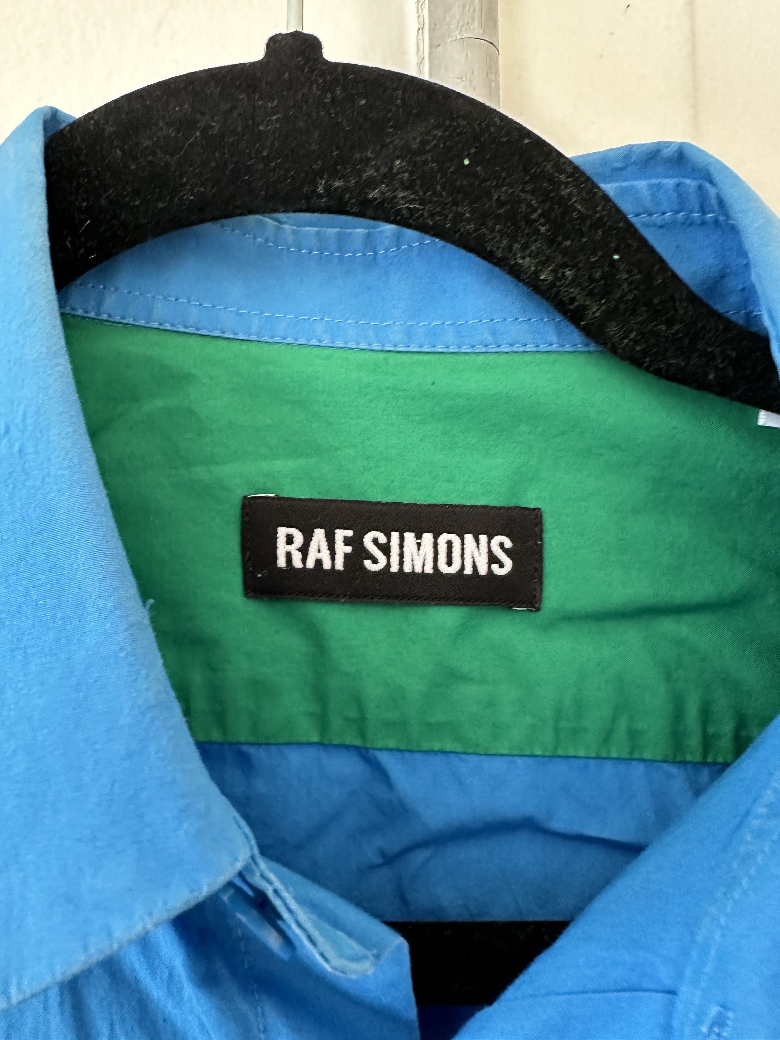 Raf Simons Raf Simons Colorblock Short Sleeve Button Up Shirt Size US S / EU 44-46 / 1 - 3 Thumbnail