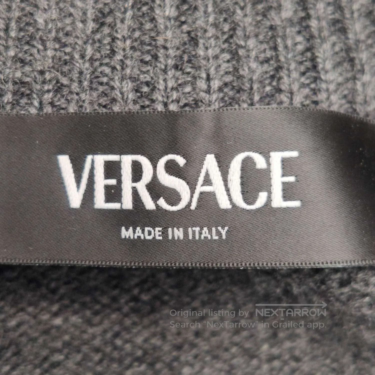 Versace Versace M Round Neck Logo Sweater. Size US XXL / EU 58 / 5 - 4 Thumbnail