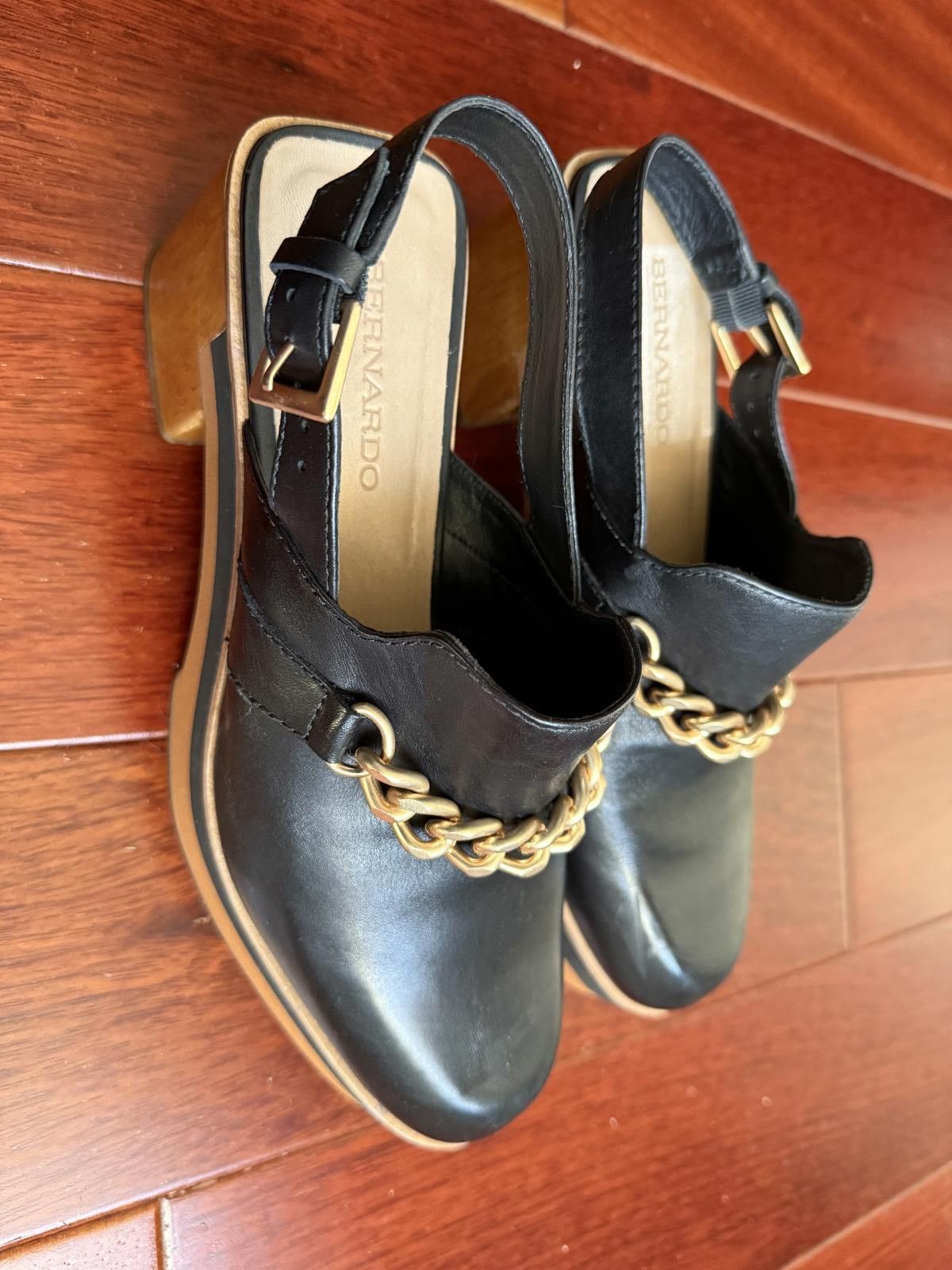Vintage Bernardo Sochi Clogs Size US 8.5 / IT 38.5 - 6 Thumbnail