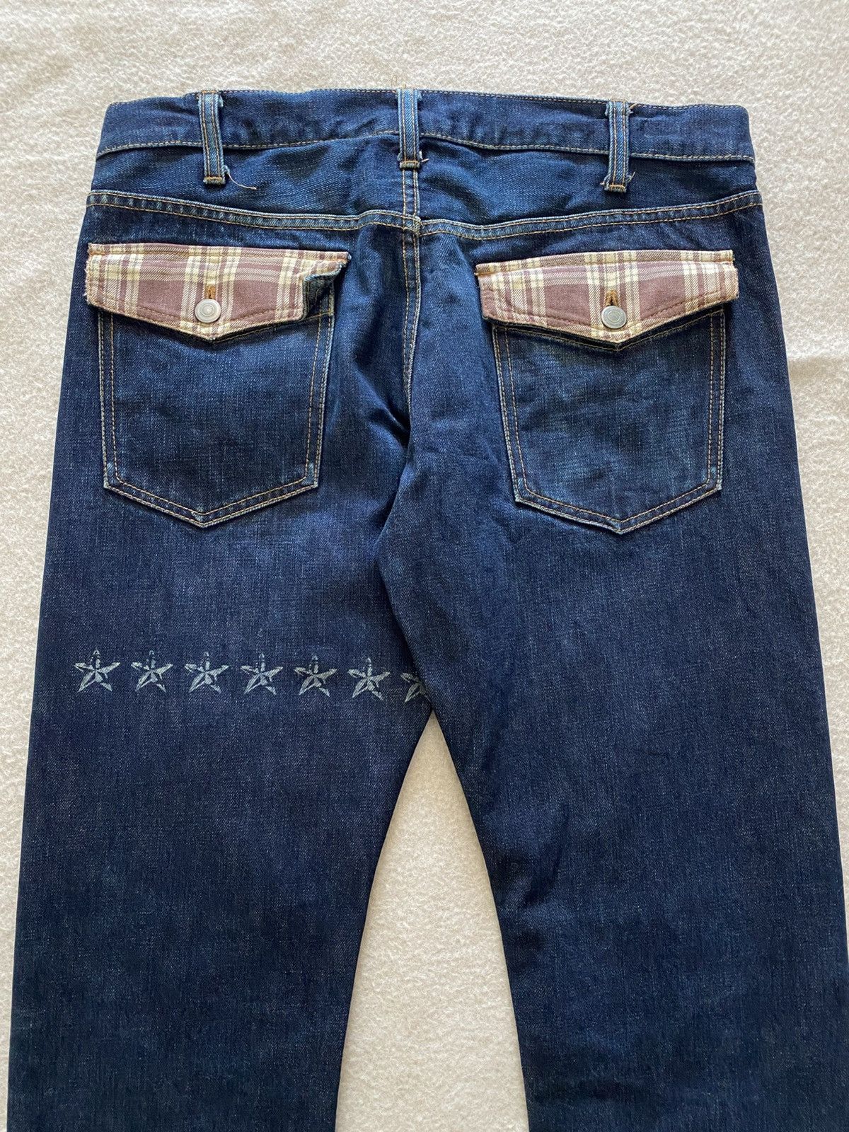 Boycott × Japanese Brand × Vintage Vintage Boycott Star Selvedge Denim W33 Size US 33 - 5 Thumbnail