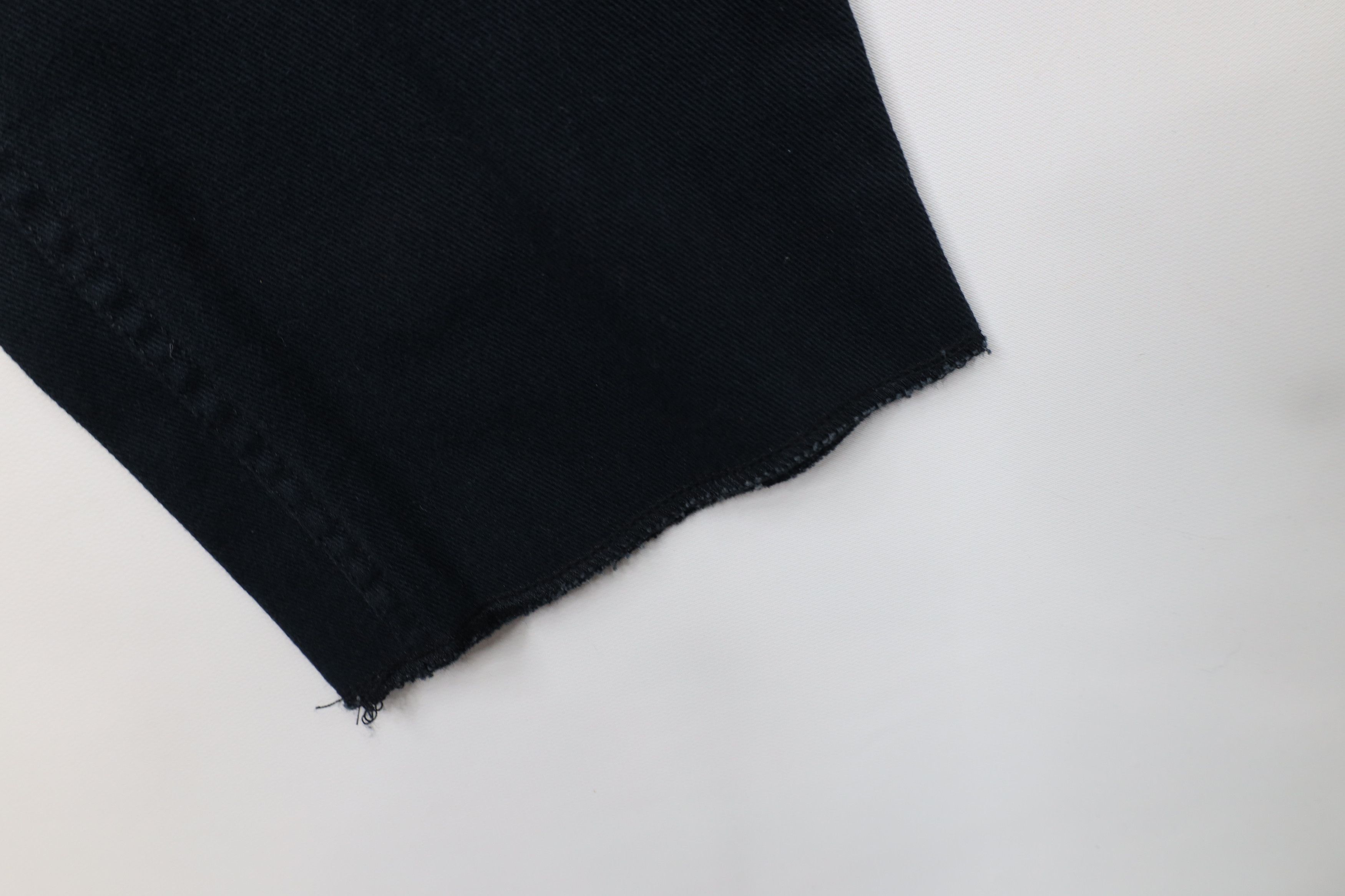 Lands' End Deadstock Vintage Lands End Tapered Leg Denim Jeans Black Size US 32 / EU 48 - 5 Thumbnail