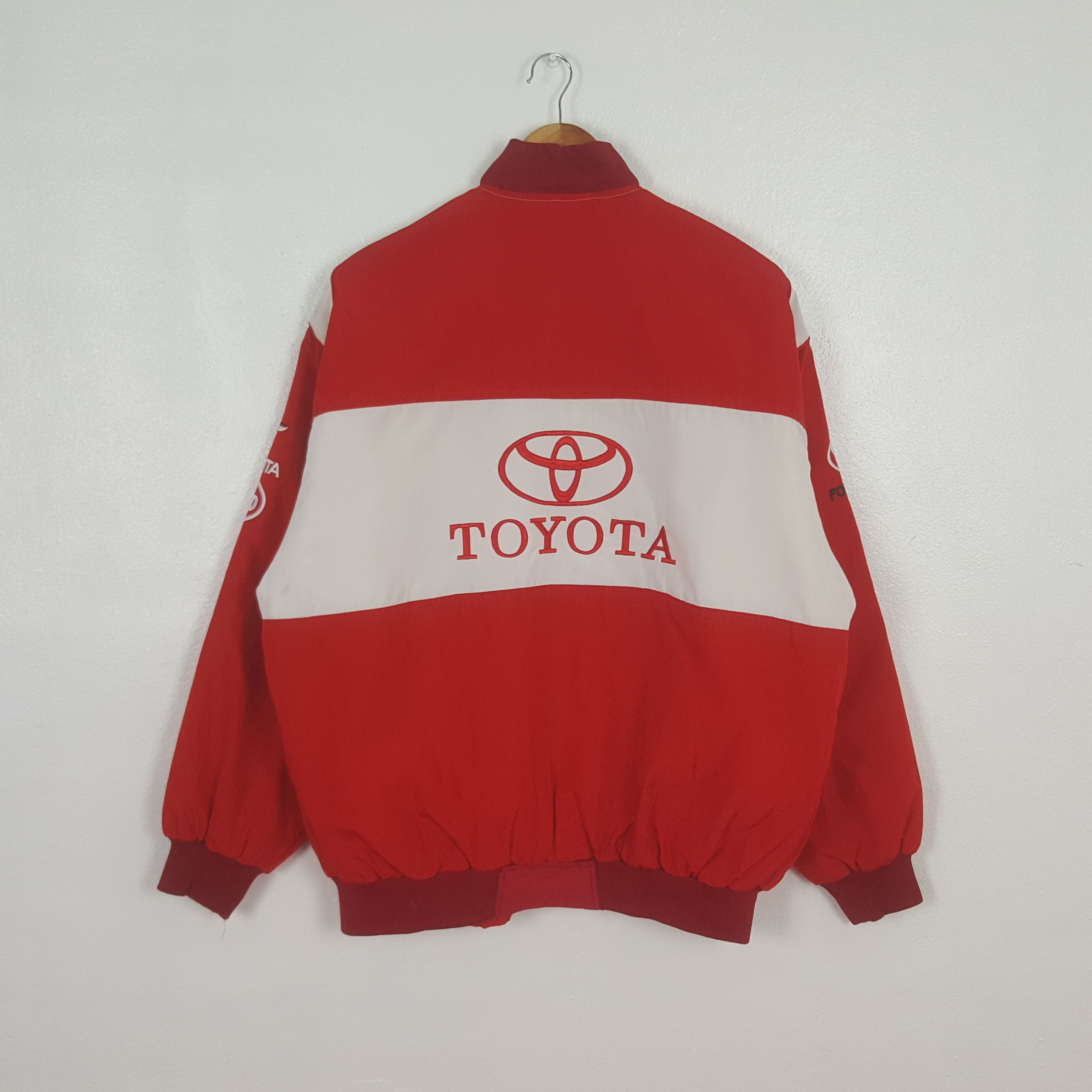 Formula 1 Vintage Toyota Michelin Racing Formula One Jacket C304N6 Size US XL / EU 56 / 4 - 1 Thumbnail
