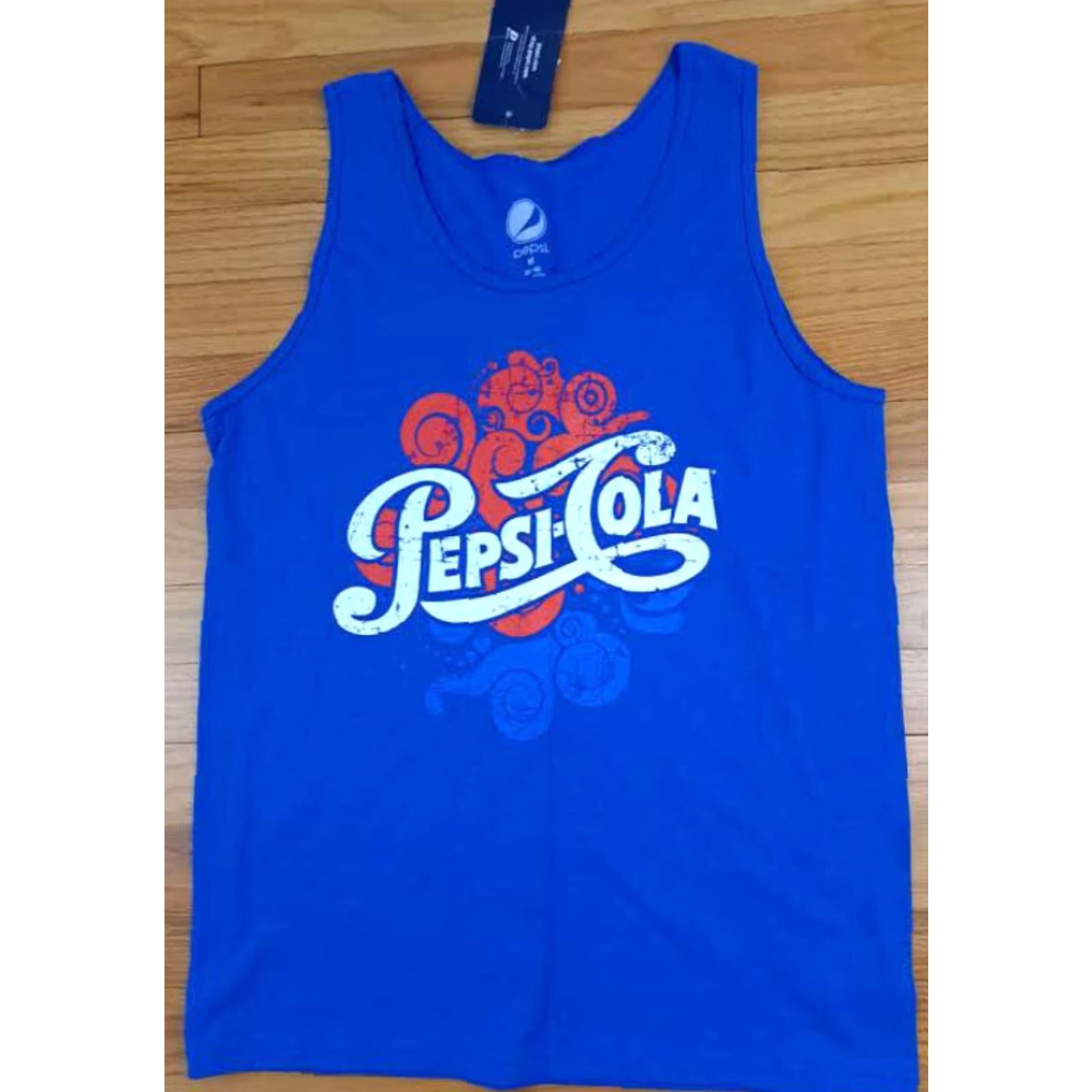Vintage Pepsi Tank Blue Beach NWT Women Medium M Tank Top Blue Beach Activewear Ladies Medium Size M / US 6-8 / IT 42-44 - 3 Thumbnail