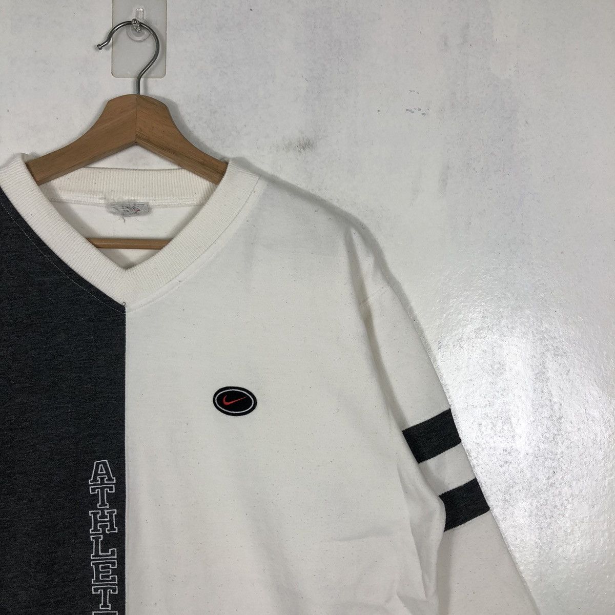 Nike 🔥90’s Vintage Nike Centre Sweatshirt Big Logo Swoosh Size US M / EU 48-50 / 2 - 10 Thumbnail