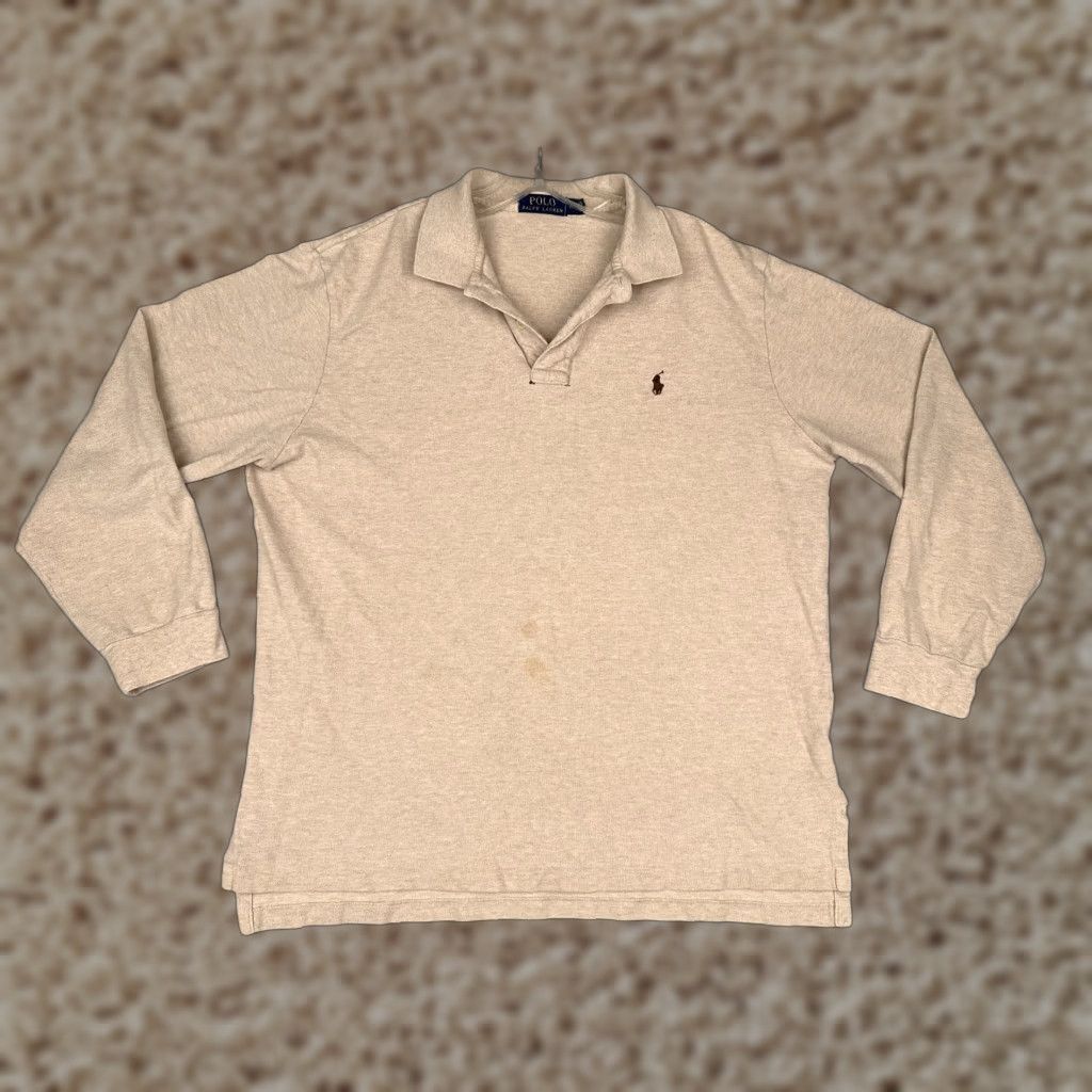 Ralph Lauren VINTAGE Polo Ralph Lauren Shirt Men XL Beige Polo Shirt XL Men Beige Polo Ralph Lauren Polo Shirt Men XL Beige Size US XL / EU 56 / 4 - 1 Thumbnail