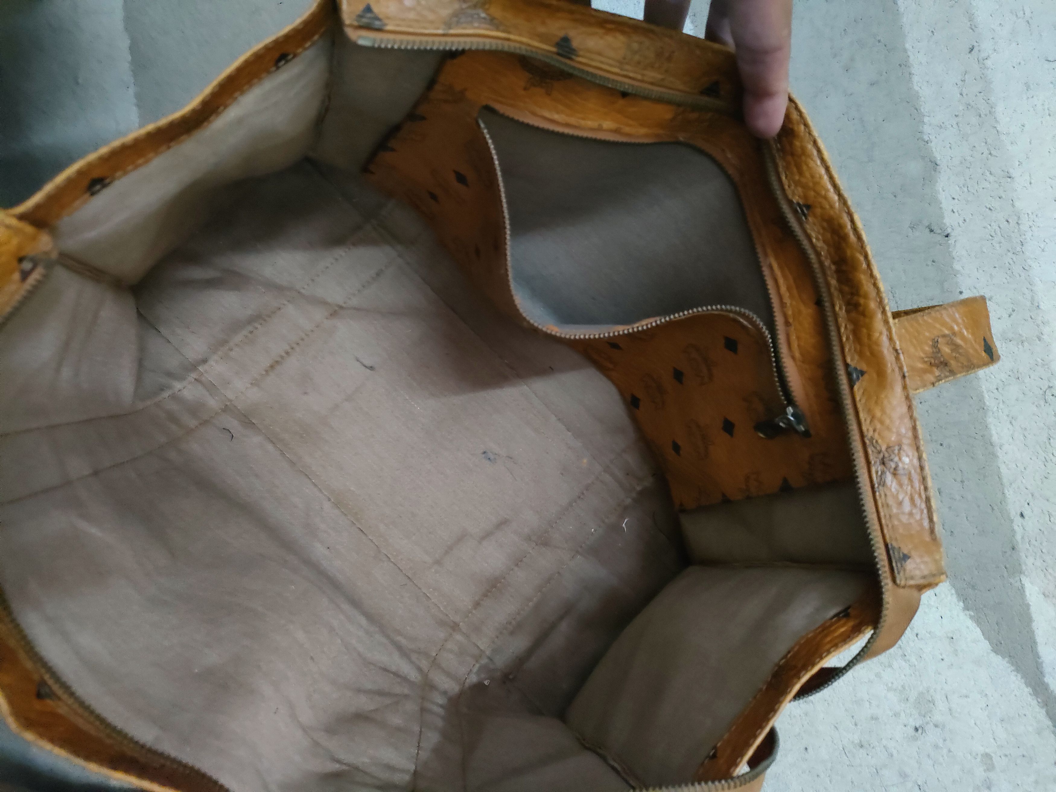 MCM × Vintage Vintage MCM Monogram Tote Bag Size ONE SIZE - 9 Thumbnail