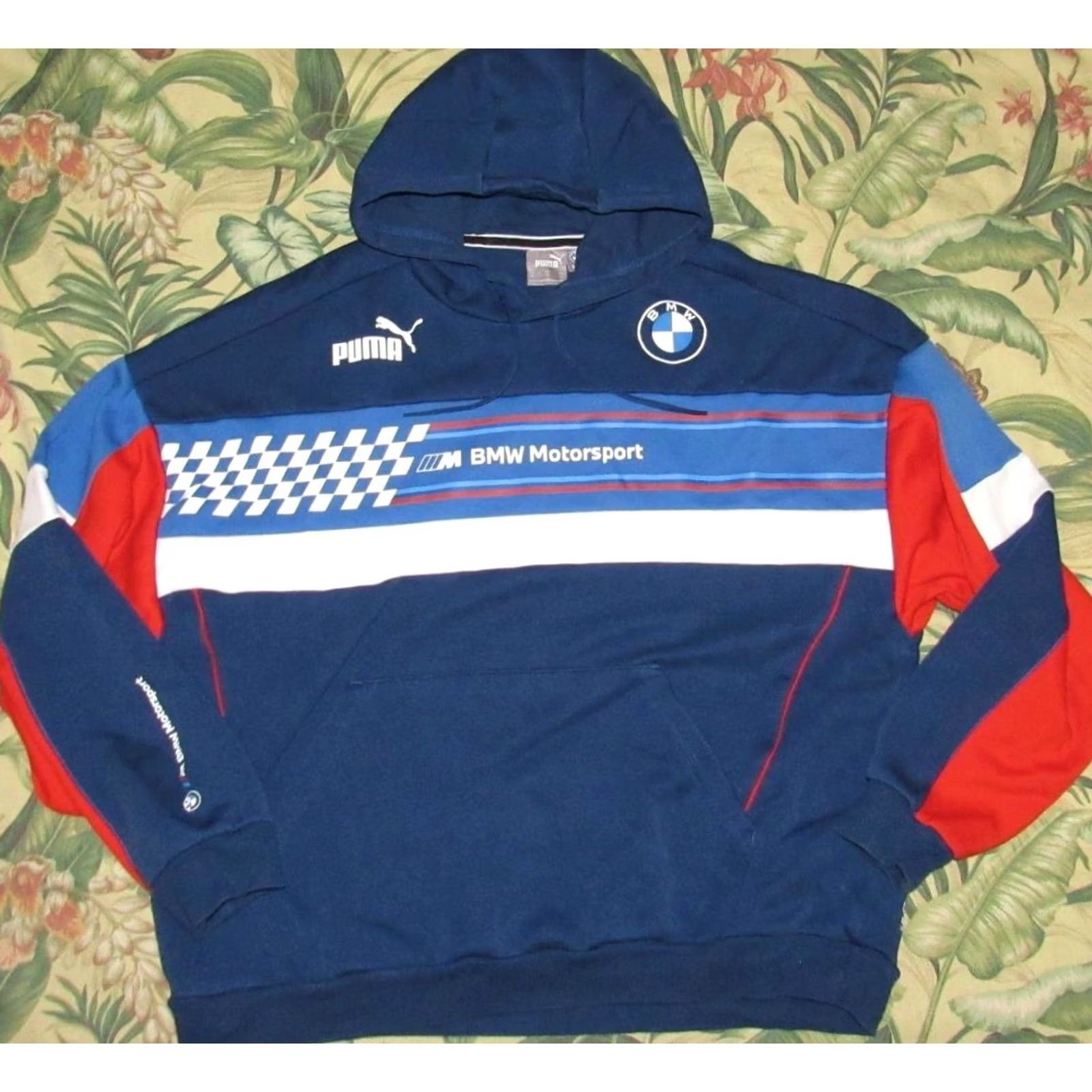 Puma PUMA BMW Motorsport Tracksuit XL Blue Men Cotton Size US 36 / EU 52 - 2 Thumbnail