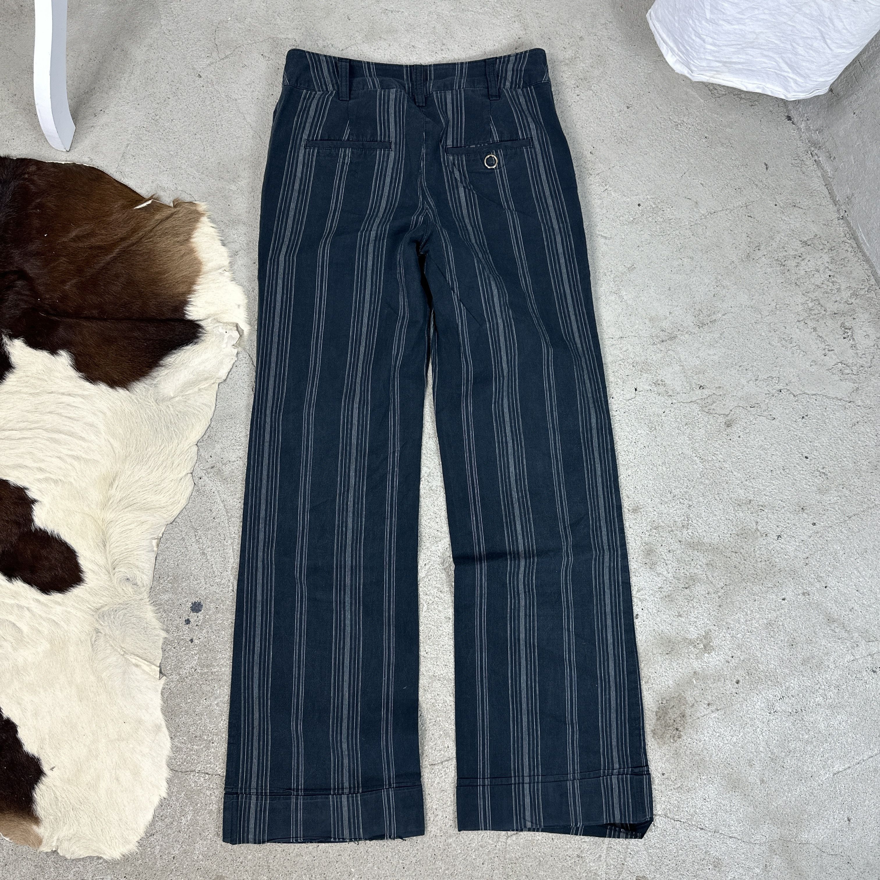 Vintage Vintage Stripped Streetwear Wide Leg Jeans 00s Size US 34 / EU 50 - 6 Thumbnail