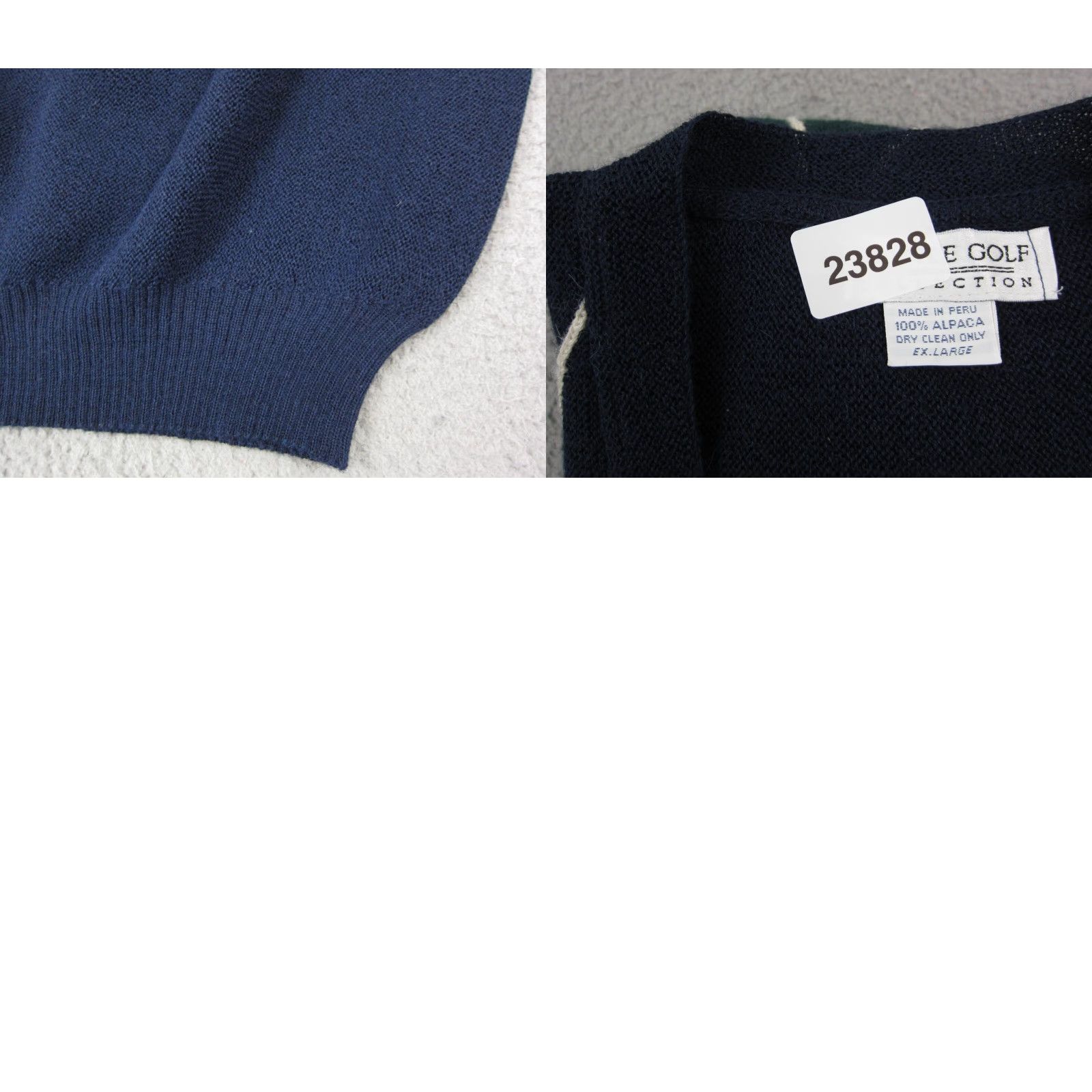 Vintage VINTAGE Tuttle Golf Alpaca Sweater Mens XL Blue V-Neck Knit Pullover 90s Golf Rugby Clothing Mens XL Blue Alpaca Cotton Knit Sweater Size US XL / EU 56 / 4 - 9 Thumbnail
