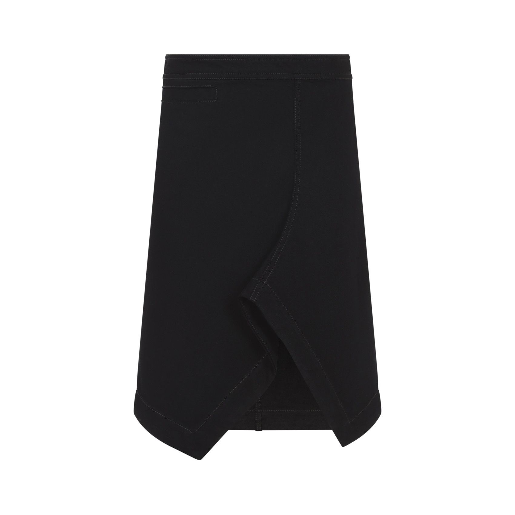 Lemaire Lemaire Asymmetric Midi Skirt Size 27" / US 4 / IT 40 - 1 Thumbnail