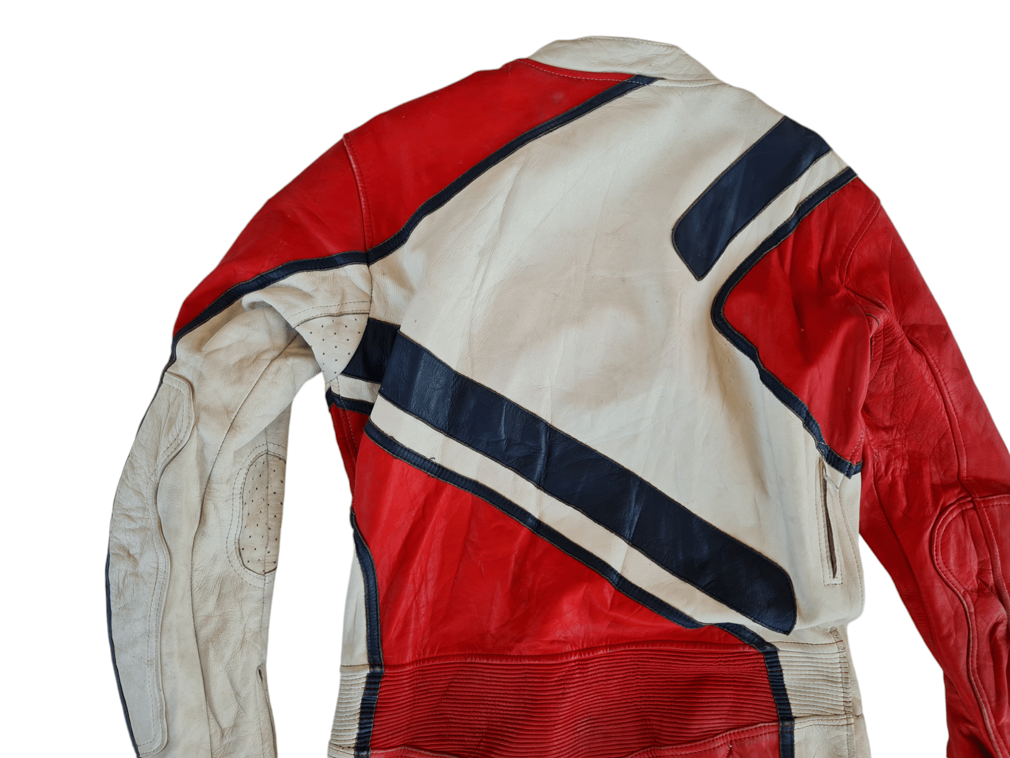 Genuine Leather Racing Overalls Jacket Field Sheer By Nelson Size US 30 / EU 46 - 7 Thumbnail