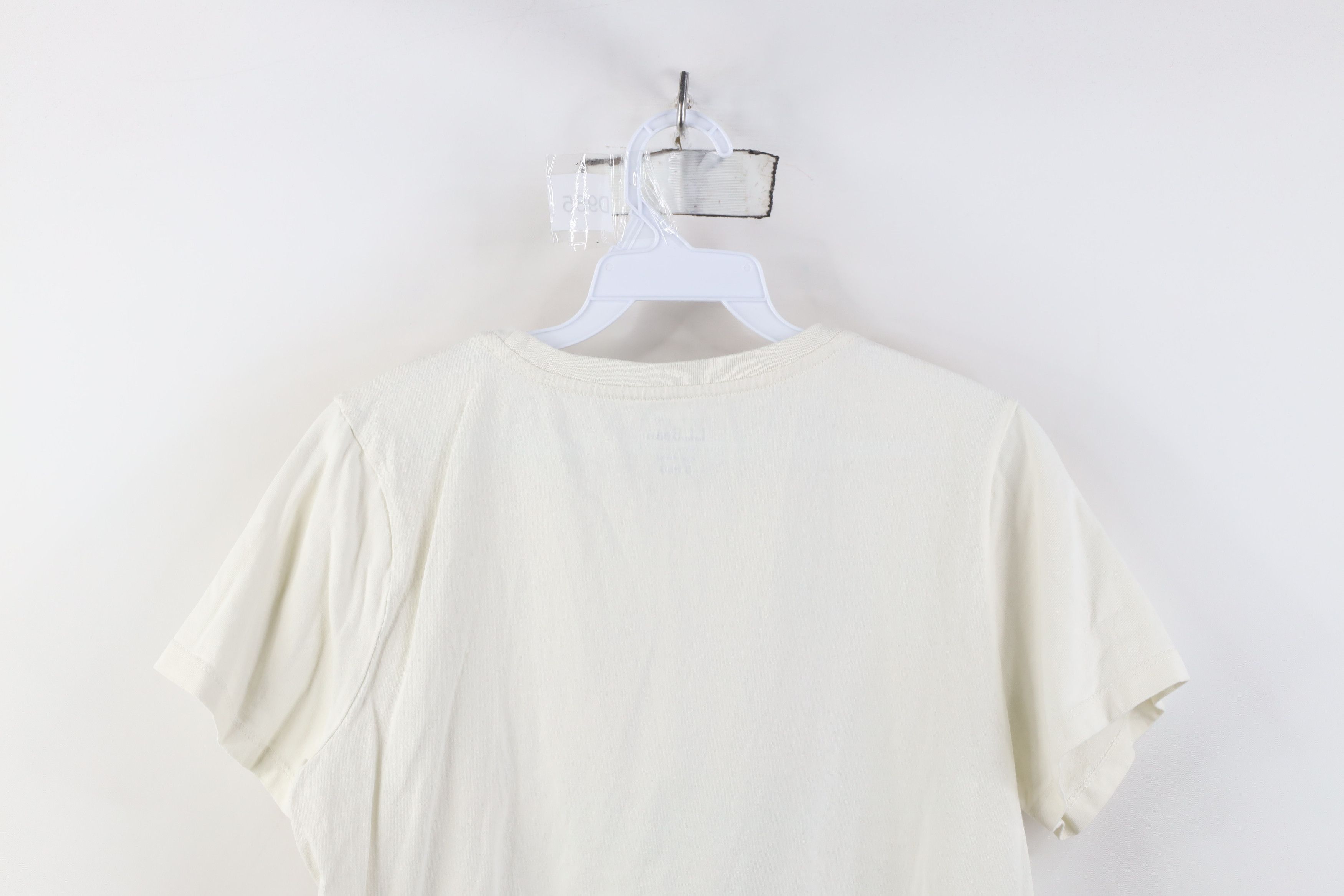 L.L. Bean LL Bean Rainbow Camping Short Sleeve T-Shirt Cream Cotton Size S / US 4 / IT 40 - 10 Thumbnail