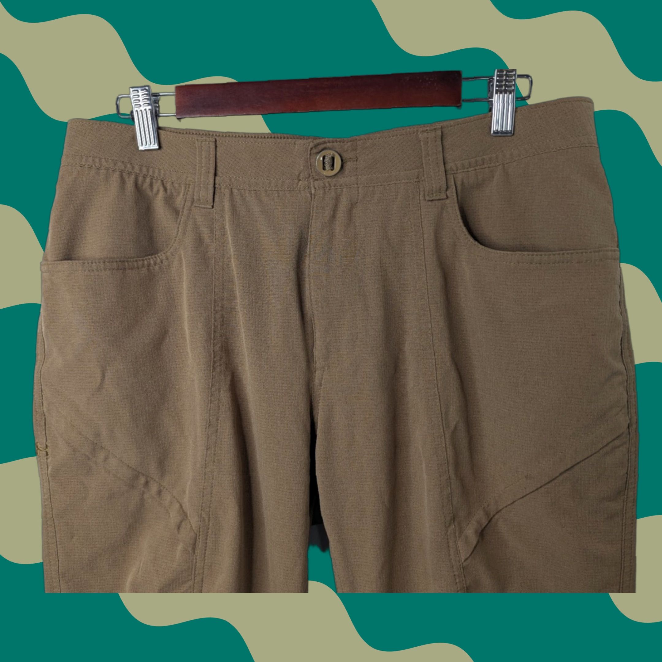Under Armour Under Armour Men Pants Tactical UA Adapt Brown 34x30 Water Resistant Belted Loose 100% Polyester 1348645 Millitary Storm Adapt MENS? Size US 34 / EU 50 - 1 Thumbnail