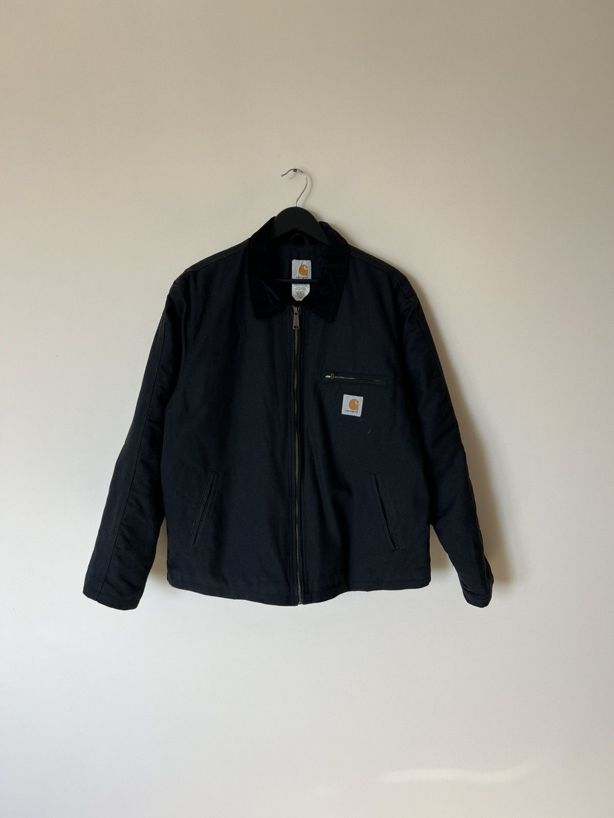 Carhartt VTG Carhartt Detroit Active! Work Faded Washed 90s Jacket Size US M / EU 48-50 / 2 - 1 Thumbnail