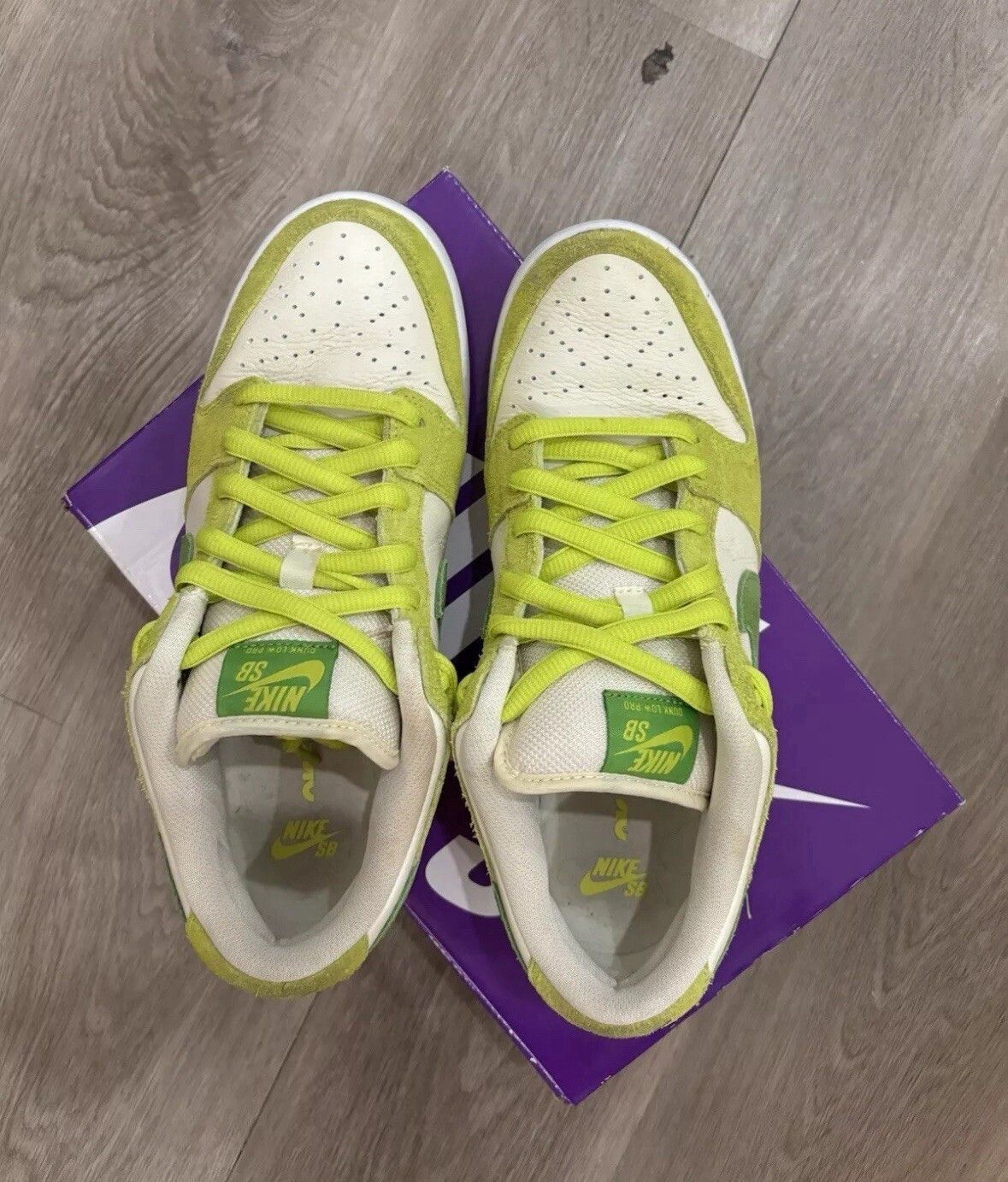 Nike Nike Dunk Pro SB Low Fruity Pack - Green Apple Size US 9 / EU 42 - 3 Thumbnail