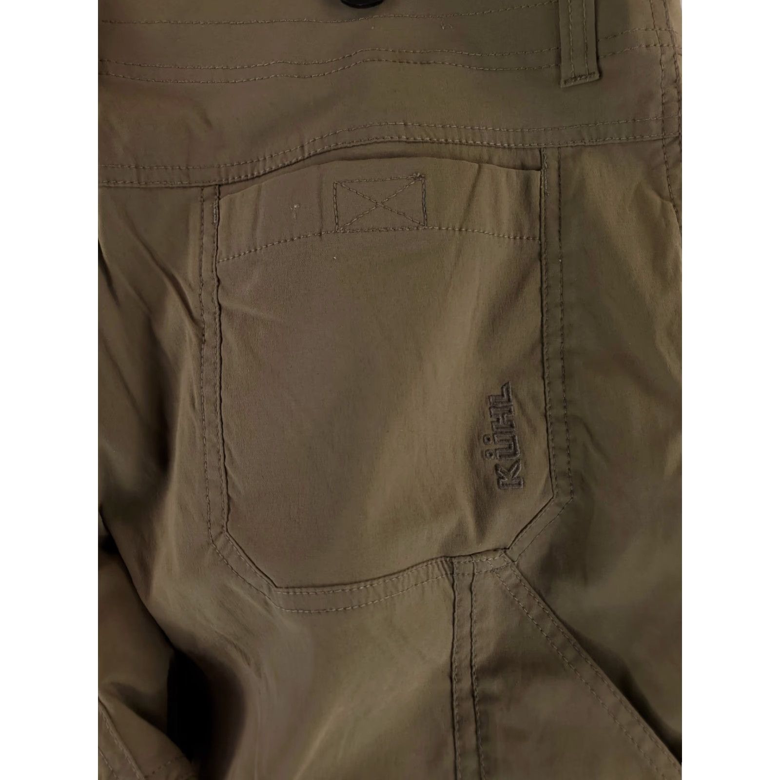 Vintage Kuhl Pants Renegade Brown Gray Mens 40x30 Actual 38x30 Size US 40 / EU 56 - 4 Thumbnail