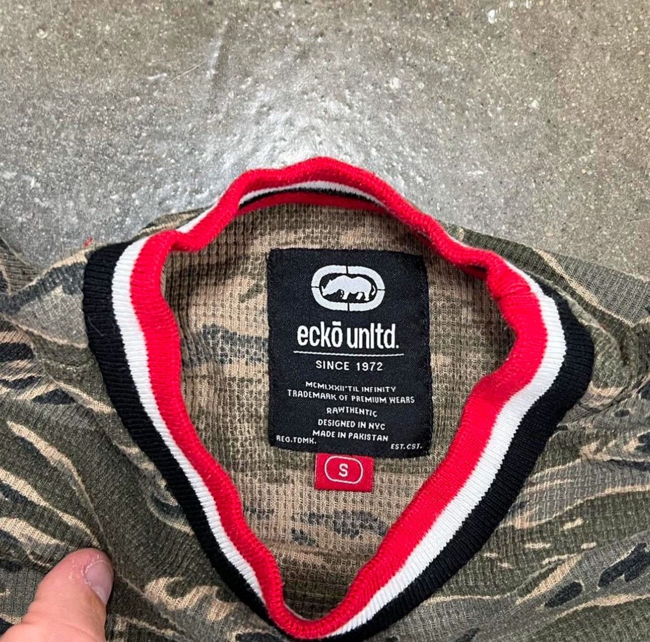 Ecko Unltd. Camo pattern eckō untld longsleeve Size US S / EU 44-46 / 1 - 3 Thumbnail