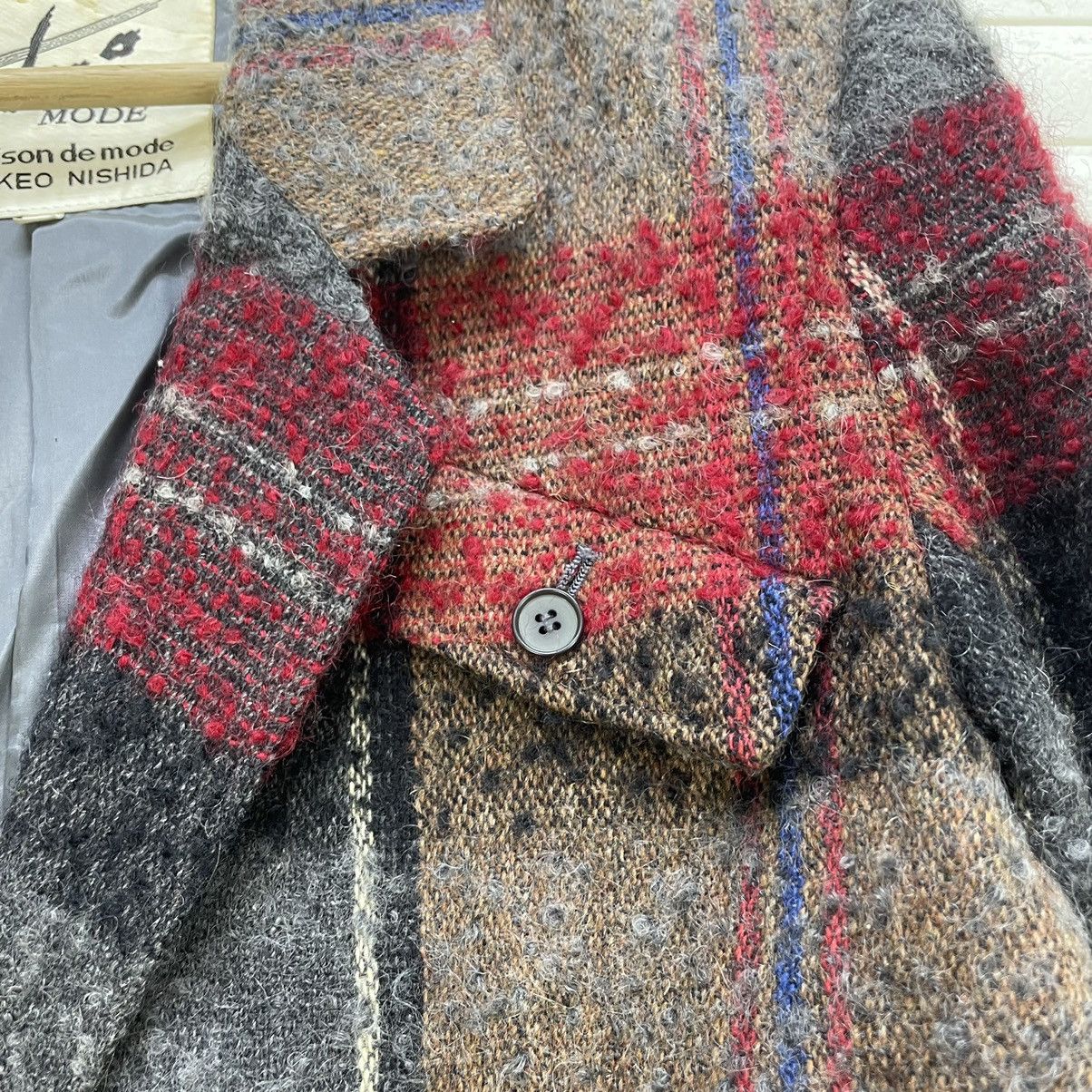 Vintage Individual Designer From Japan Takeo Nishida Wool Jacket Size M / US 6-8 / IT 42-44 - 4 Thumbnail