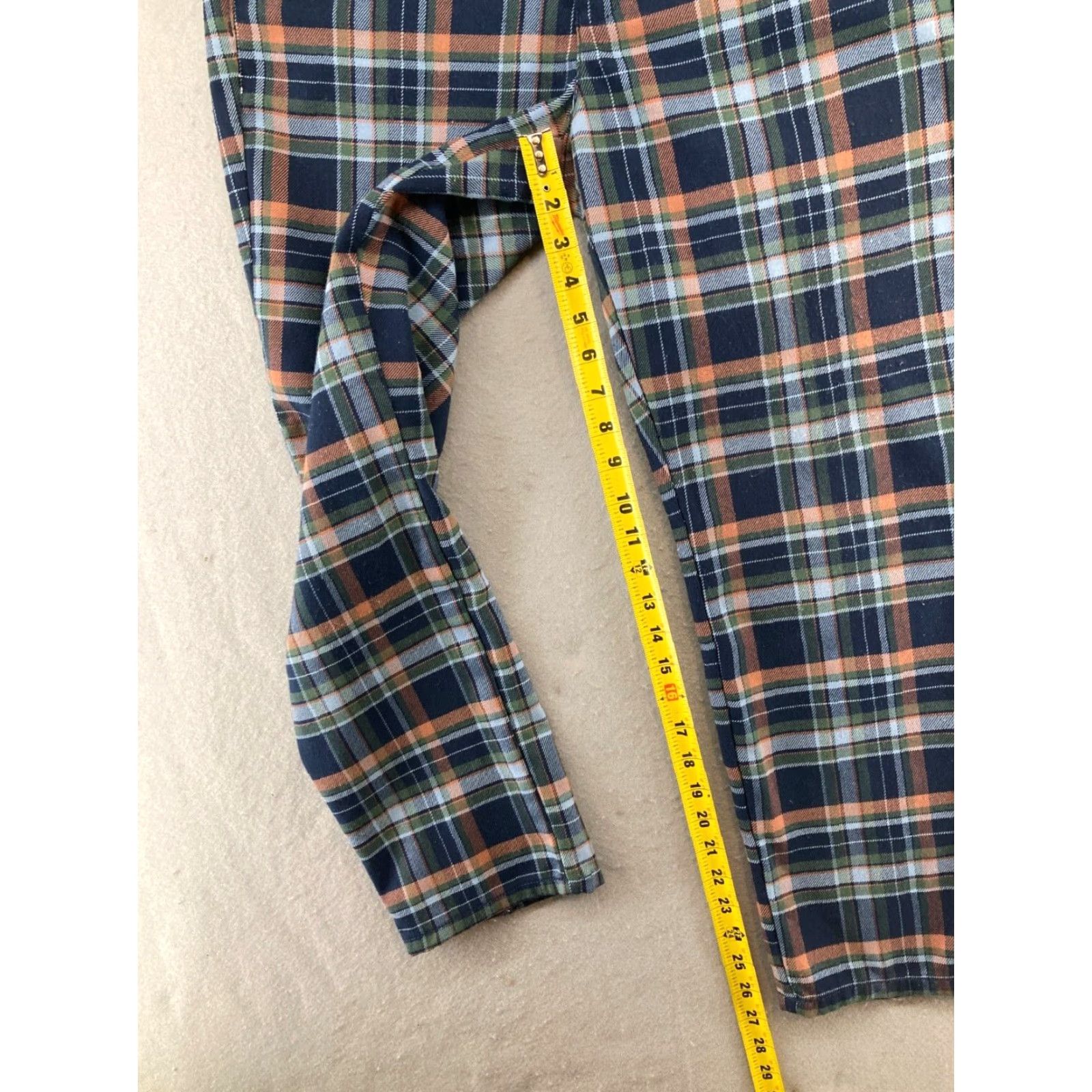 American Eagle Outfitters American Eagle Outfitters Womens Pants 8 REG Plaid Jegging Super Stretch Preppy Size 30" / US 8 / IT 44 - 5 Thumbnail
