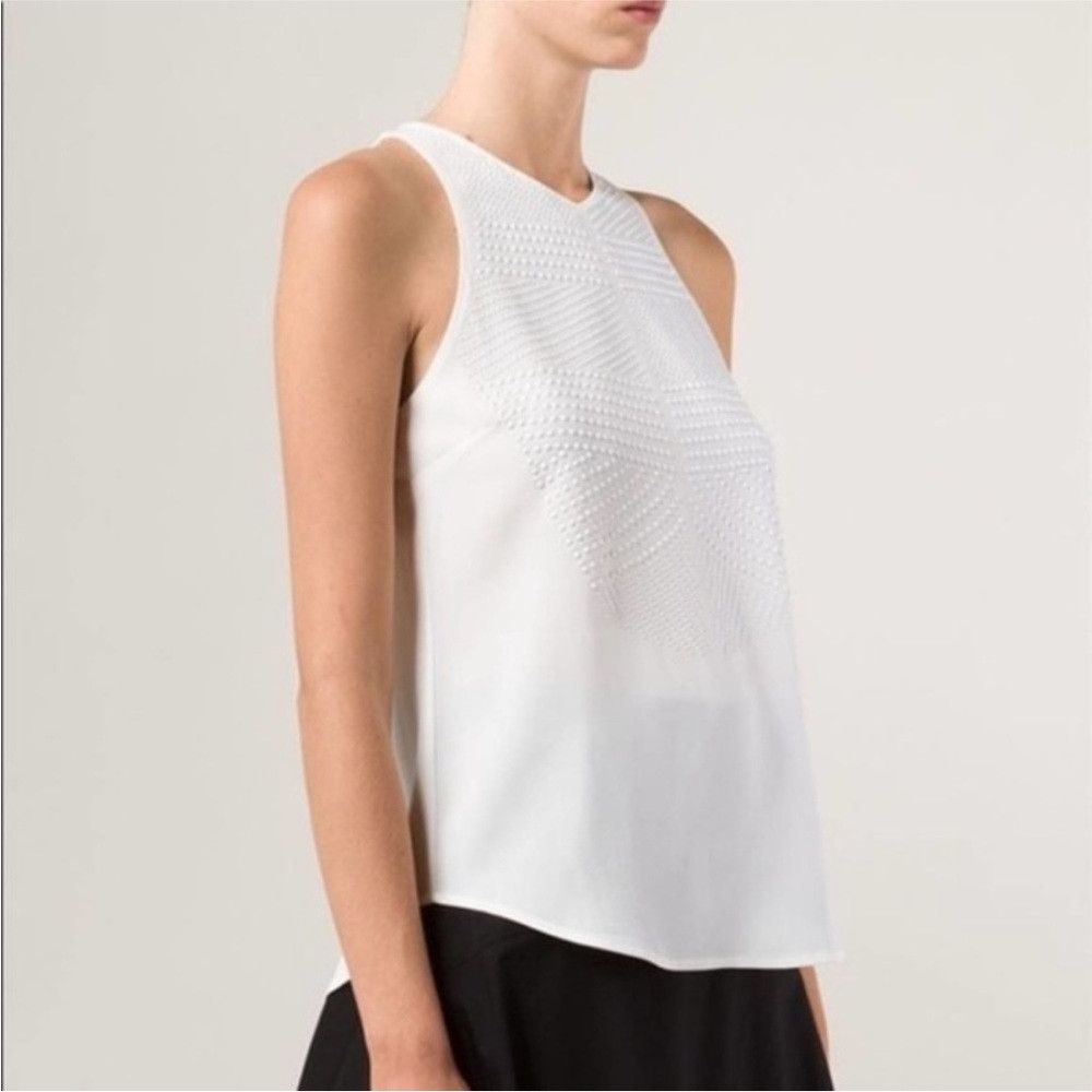 A.L.C. A.L.C. Black Brenner Tank Studded Top/Cami Tank Size XS / US 0-2 / IT 36-38 - 1 Thumbnail
