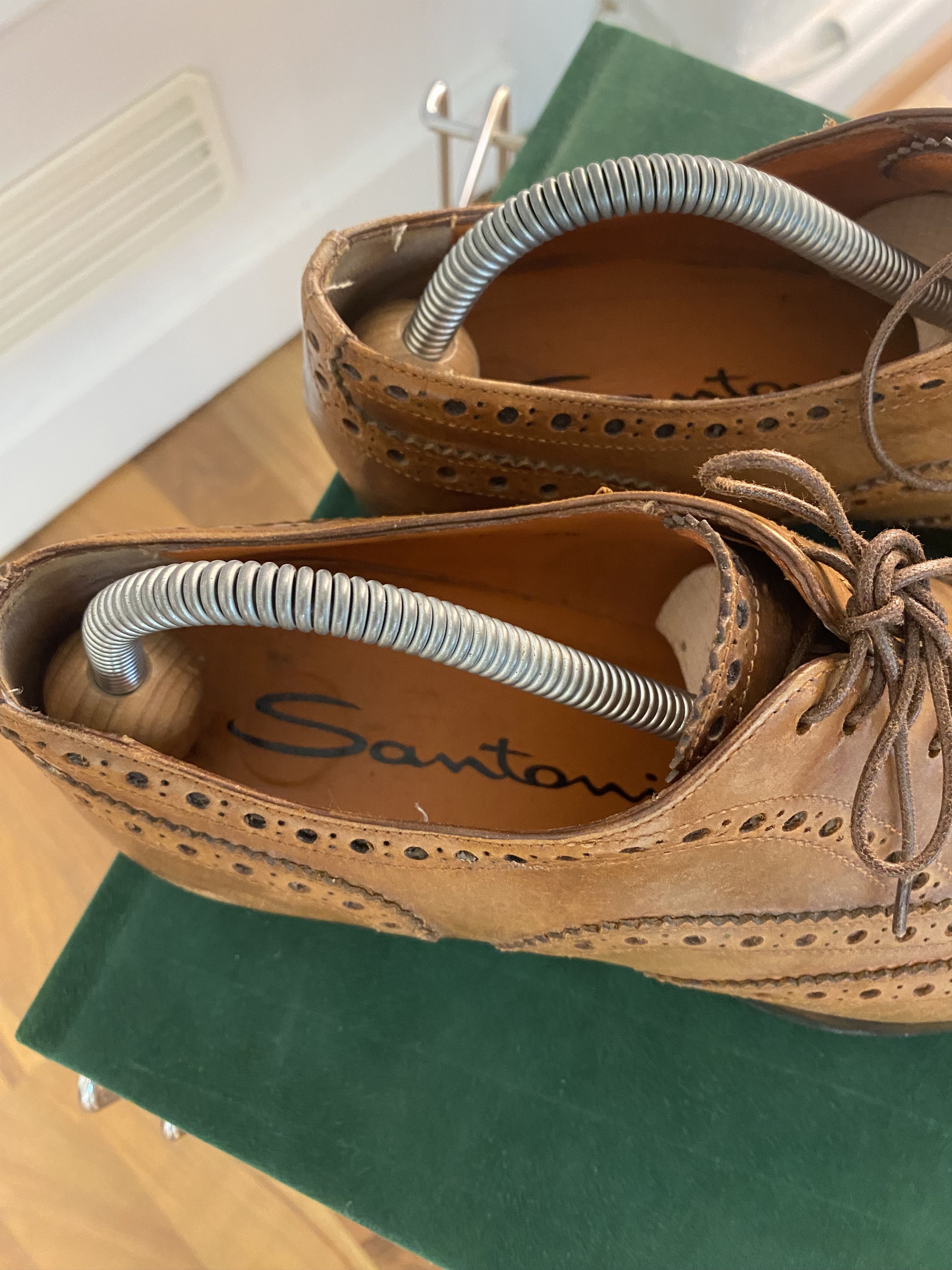Santoni Santoni Oxford Formal Shoes Size US 7.5 / EU 40-41 - 3 Thumbnail