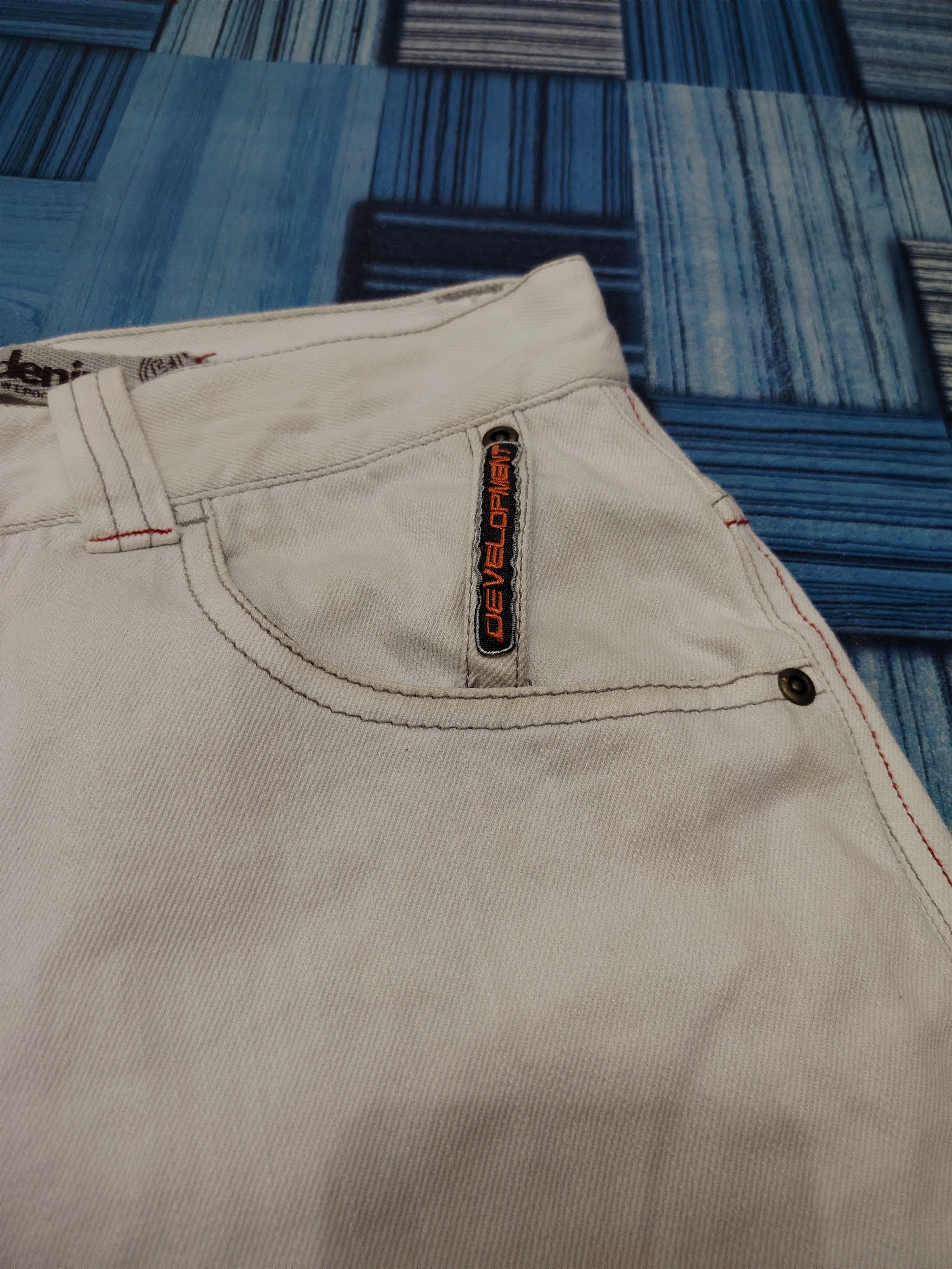 Hobo × JNCO × Southpole 💥Insane 90s HOBO DENIM Baggy Cargo SHORT Skate HIPHOP STYLe Size US 32 / EU 48 - 6 Thumbnail