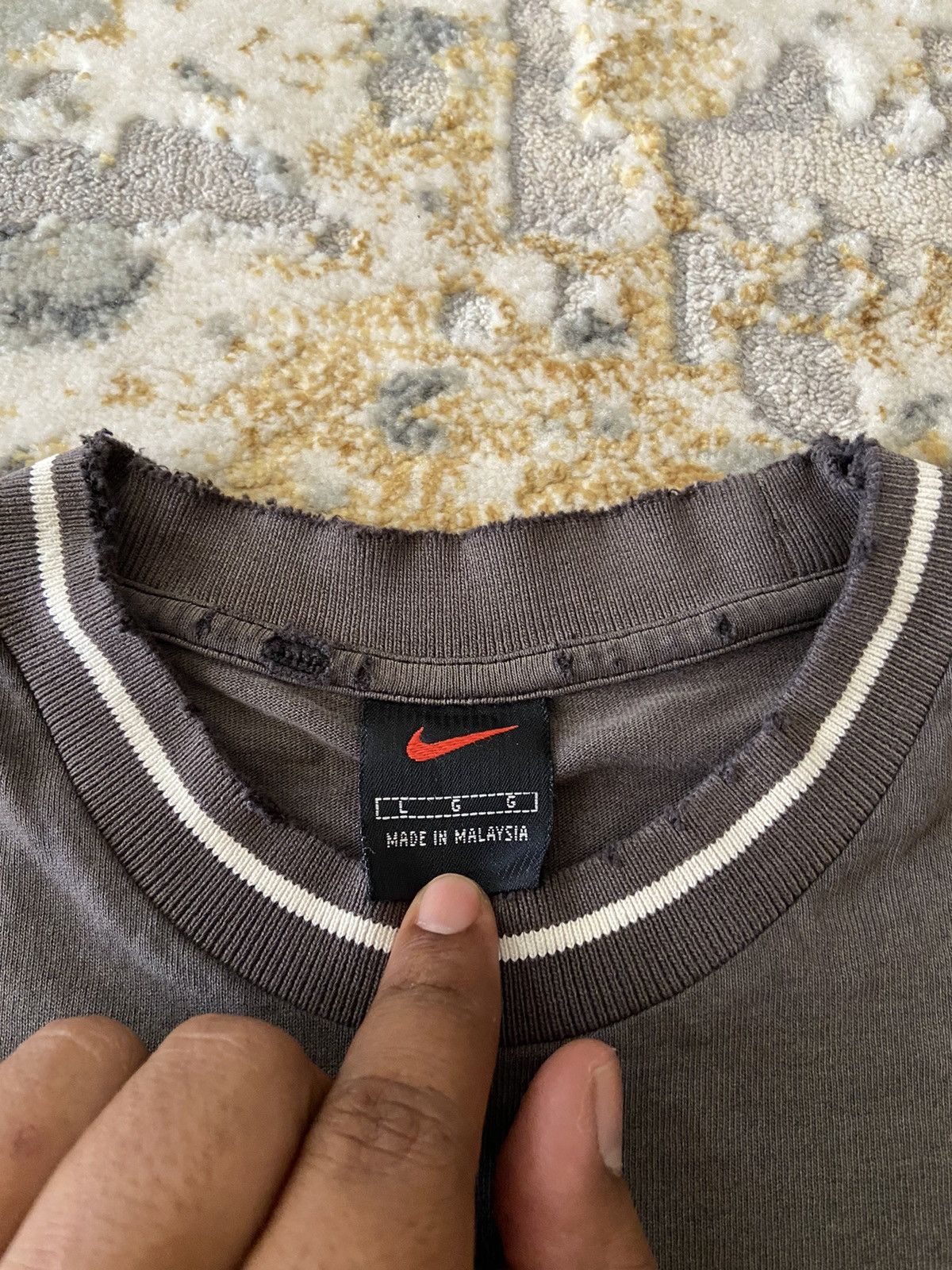 Nike VINTAGE NIKE TRASH SUNFADED TEE Size US L / EU 52-54 / 3 - 9 Thumbnail