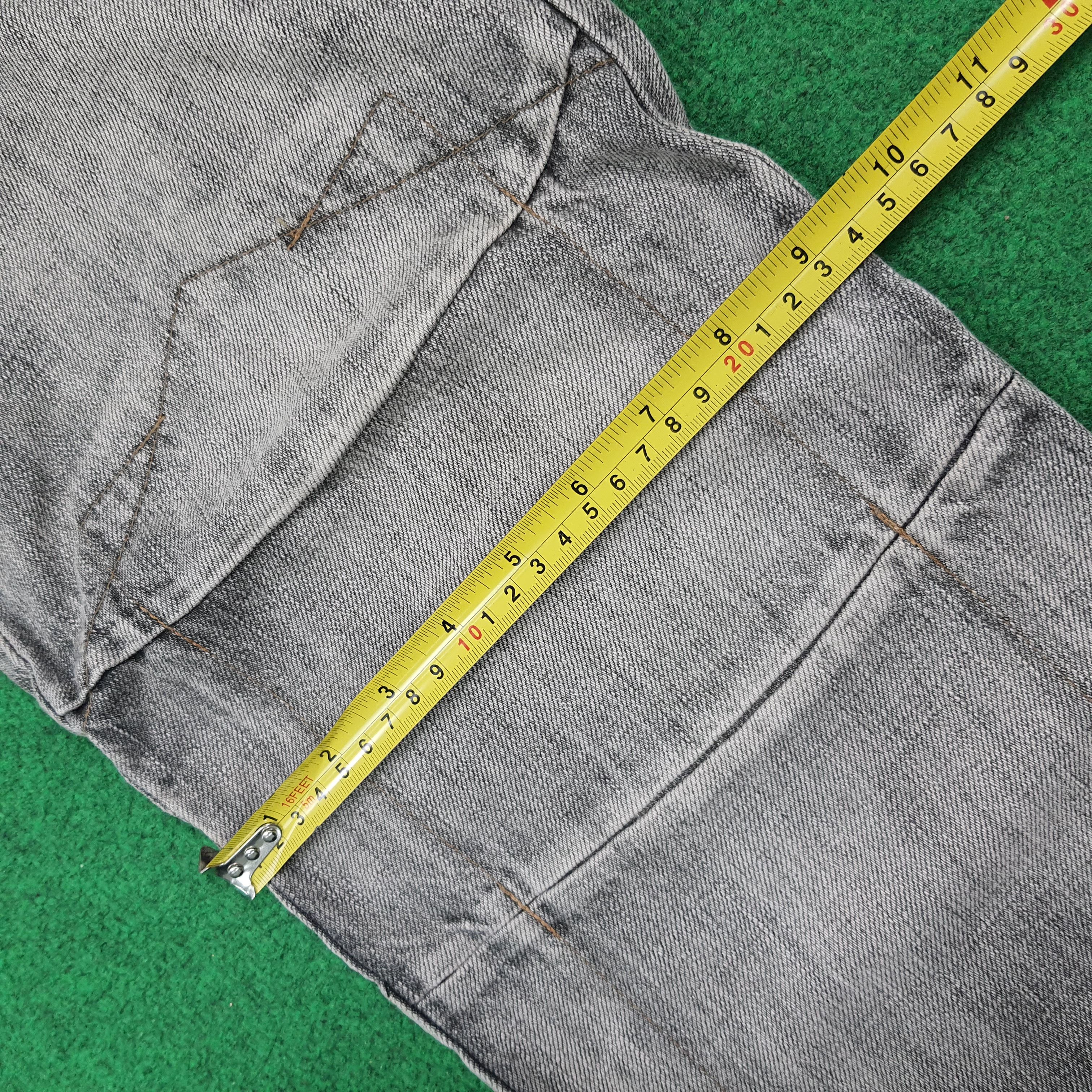 Marithe + Francois Girbaud Vintage Marithe Francois Girbuid Grey Baggy Jeans C280N19 Size US 29 - 16 Thumbnail