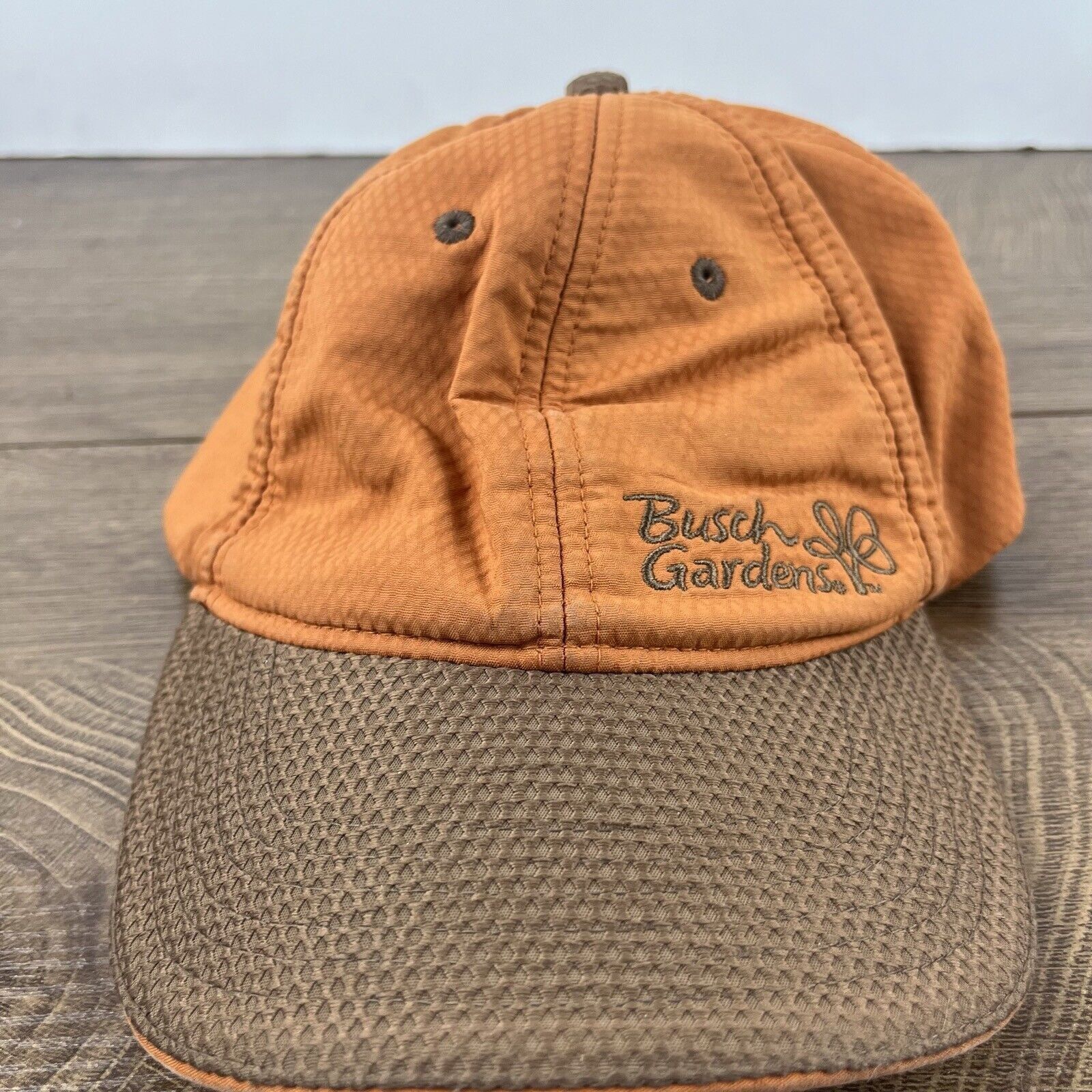 Other Busch Gardens Hat Adjustable Hat Orange Adjustable Hat Adult Size ONE SIZE - 4 Thumbnail