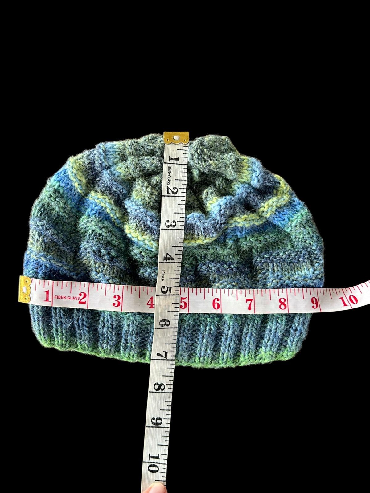 Japanese Brand × Kapital × Vintage Crochet Knitted Handmade Beanie Hats Rare ☠️☠️ Size ONE SIZE - 5 Thumbnail
