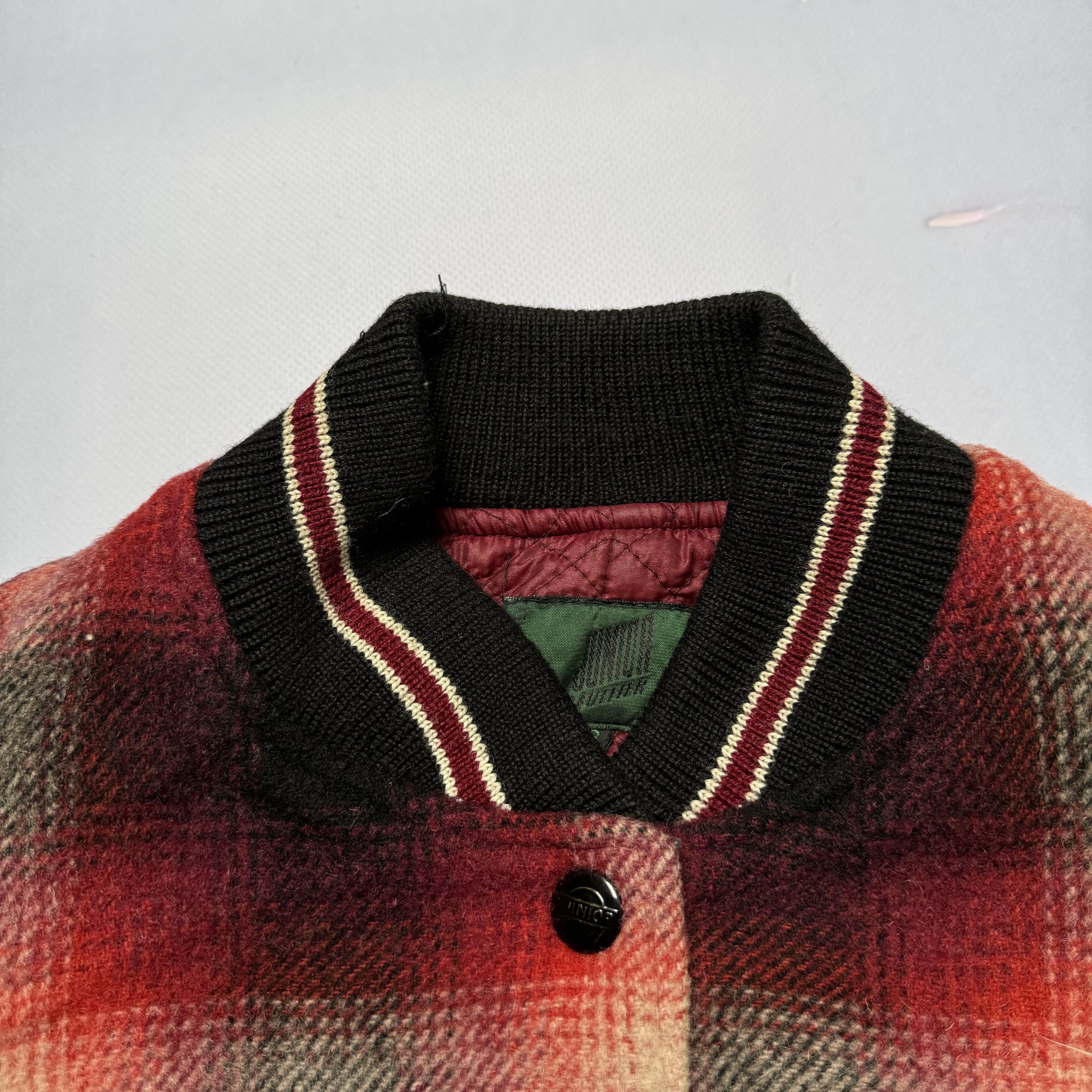 Jean Paul Gaultier × Vintage JEAN PAUL JUNIOR GAULTIER 80S WOOL LEATHER BOMBER JACKET Size M / US 6-8 / IT 42-44 - 4 Thumbnail