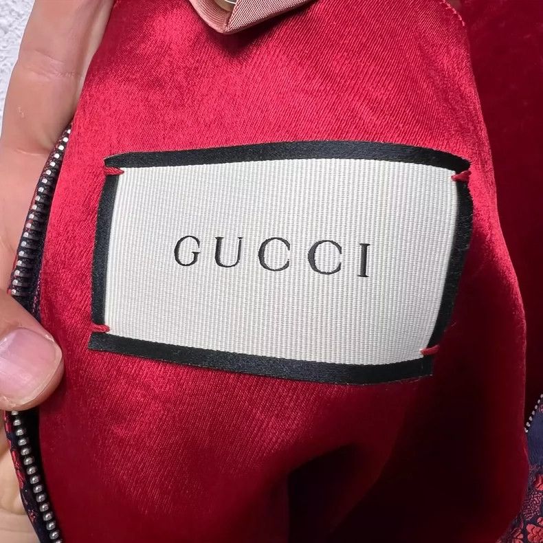 Gucci Gucci Baroque floral embroidery silk baseball jacket Size US S / EU 44-46 / 1 - 3 Thumbnail