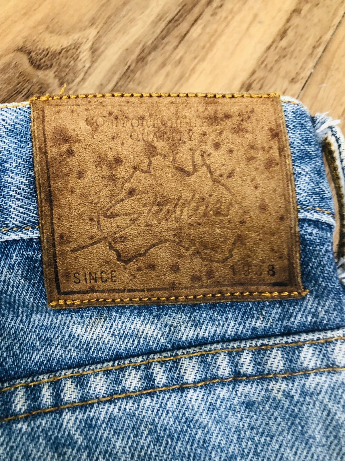 Jean Stuldries Denim Jeans (33) Size US 36 / EU 52 - 18 Thumbnail