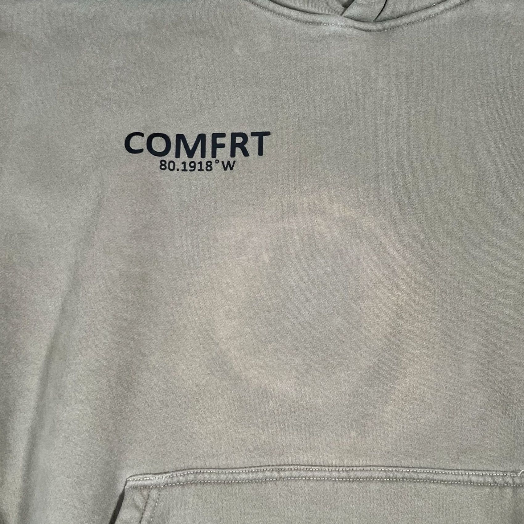 Vintage VINTAGE? Comfrt Hoodie Sweatshirt Moss Green Women M Pullover Activewear Comfort Regular Size M Size M / US 6-8 / IT 42-44 - 5 Thumbnail
