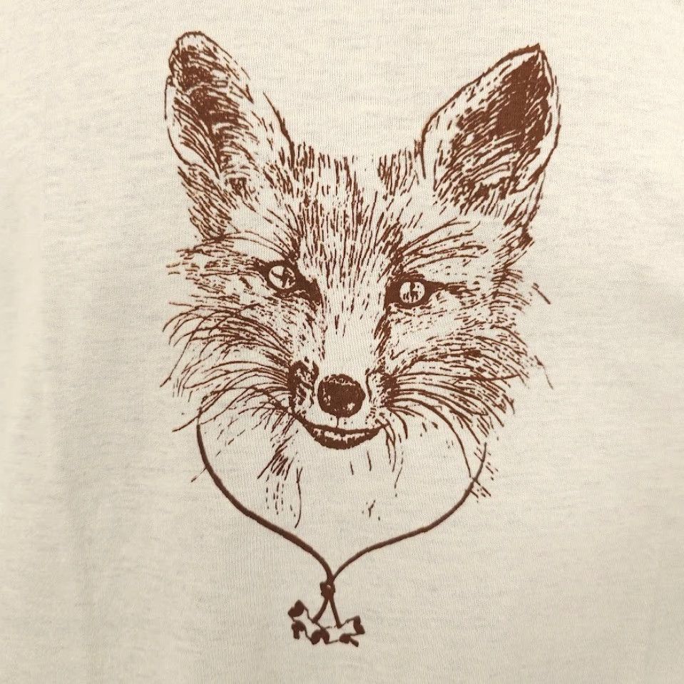 Vintage VINTAGE Wood Badge Fox T Shirt Mens Size Large Cream 80s Boy Scouts Made In USA Size US L / EU 52-54 / 3 - 3 Thumbnail