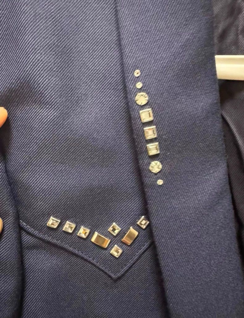 Gucci Gucci 24 styles of crystal embroidered wool casual jackets Size US S / EU 44-46 / 1 - 3 Thumbnail