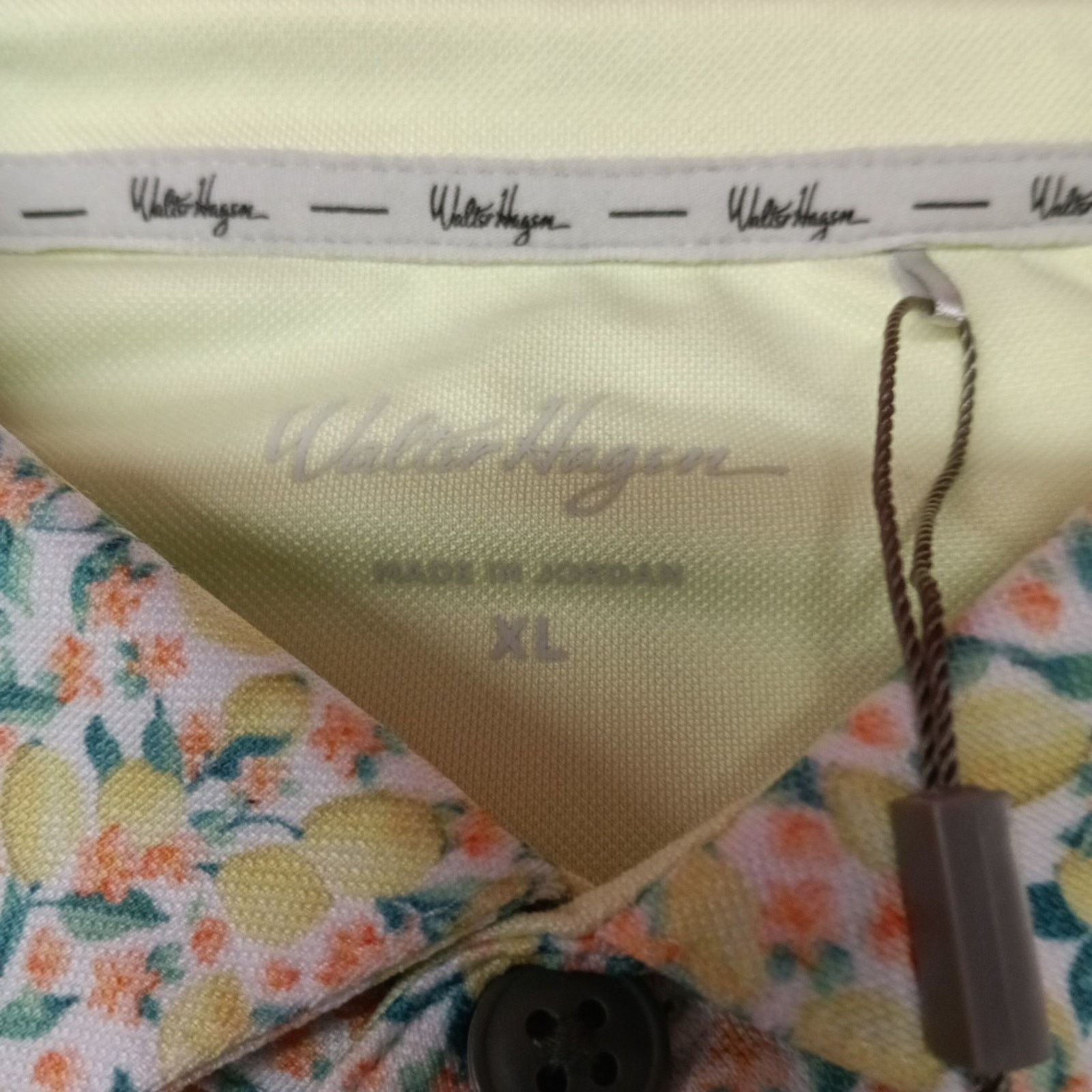 Other Walter Hagen Lemon Sorbet Golf Polo Shirt Mens XL Multicolor Size US XL / EU 56 / 4 - 3 Thumbnail