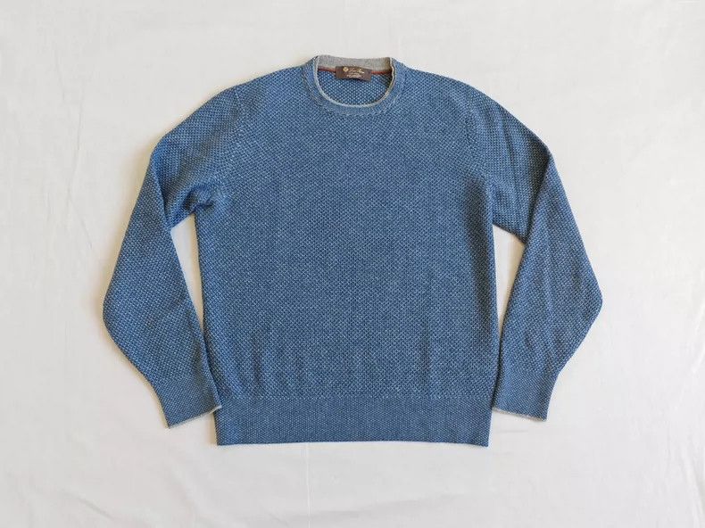 Loro Piana LORO PIANA size46 Small cashmere sweater knitwear Size US S / EU 44-46 / 1 - 1 Thumbnail