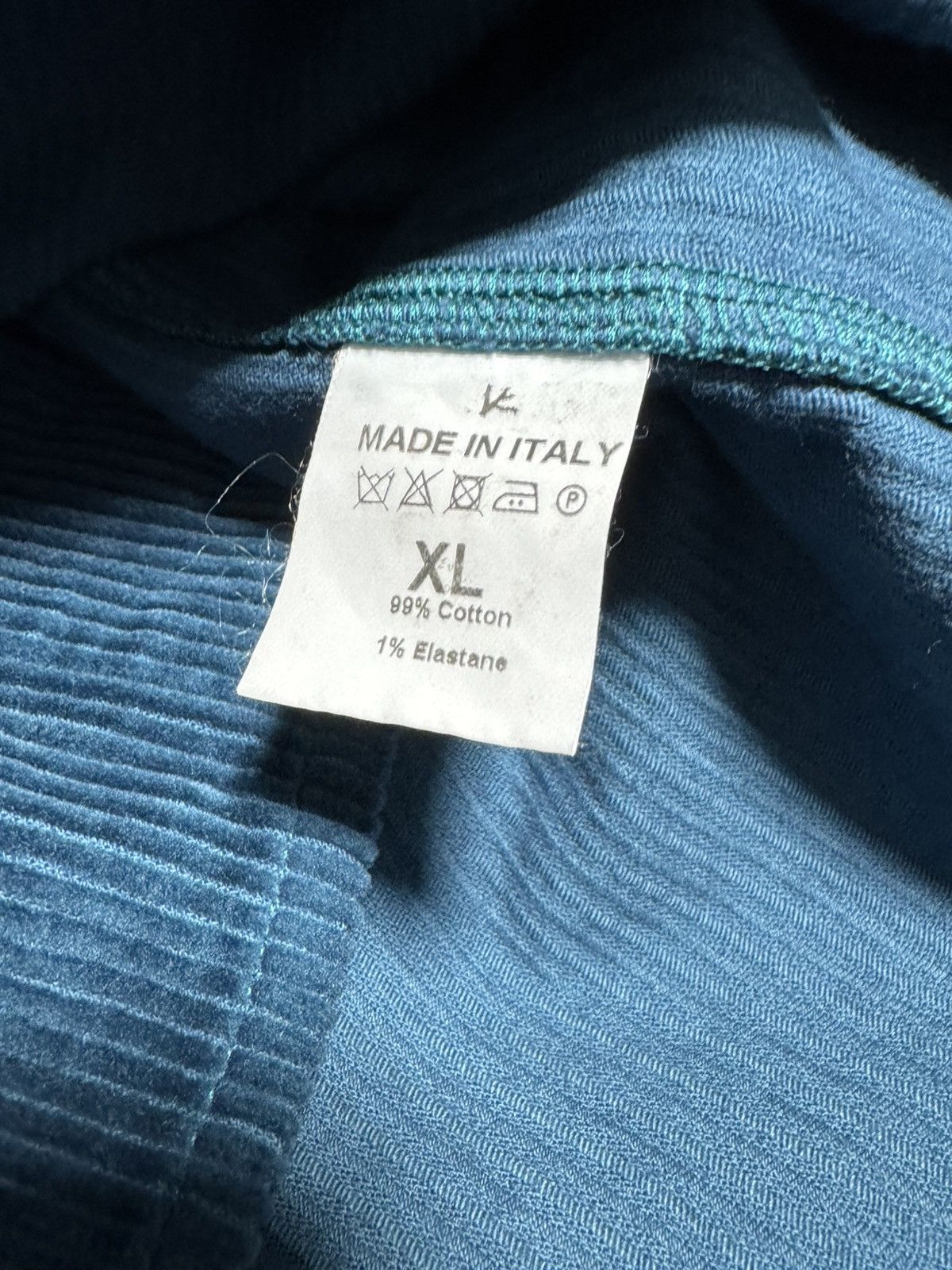 Isaia Napolii Isaia Stretch Corduroy Cotton Overshirt Size US XL / EU 56 / 4 - 6 Thumbnail