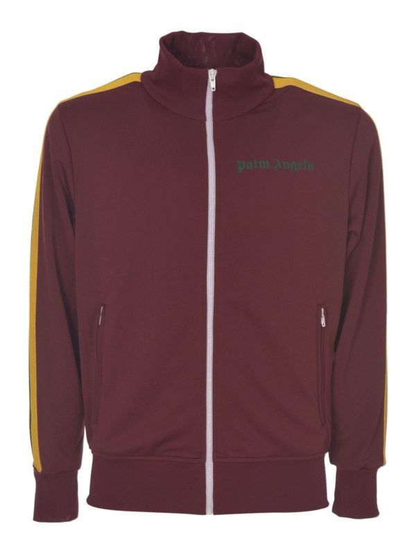 Palm Angels o1y0325 Logo Sweatshirt in Burgundy Size US L / EU 52-54 / 3 - 1 Thumbnail